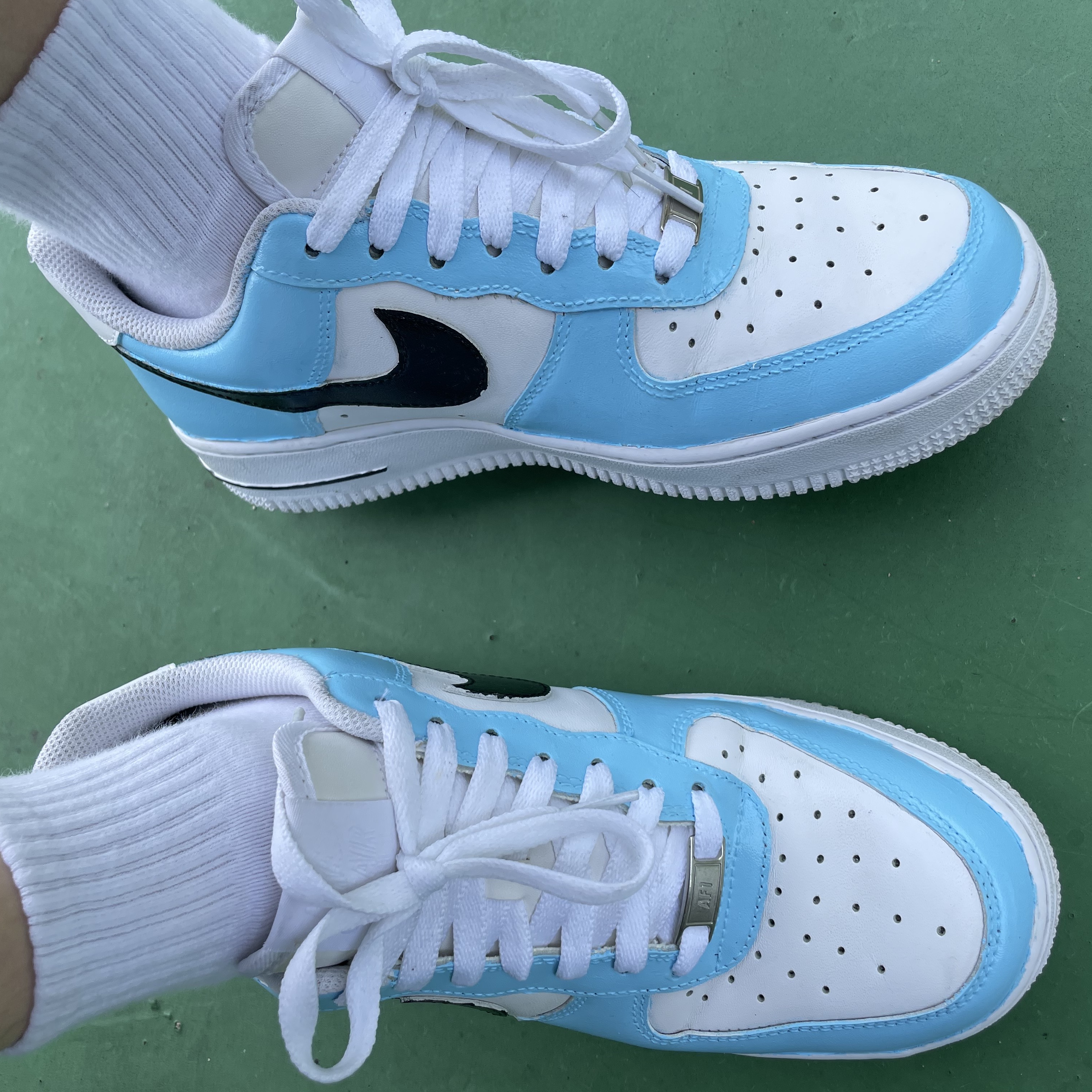 Nike Air Force 1 '07 Low White 착용 스타일