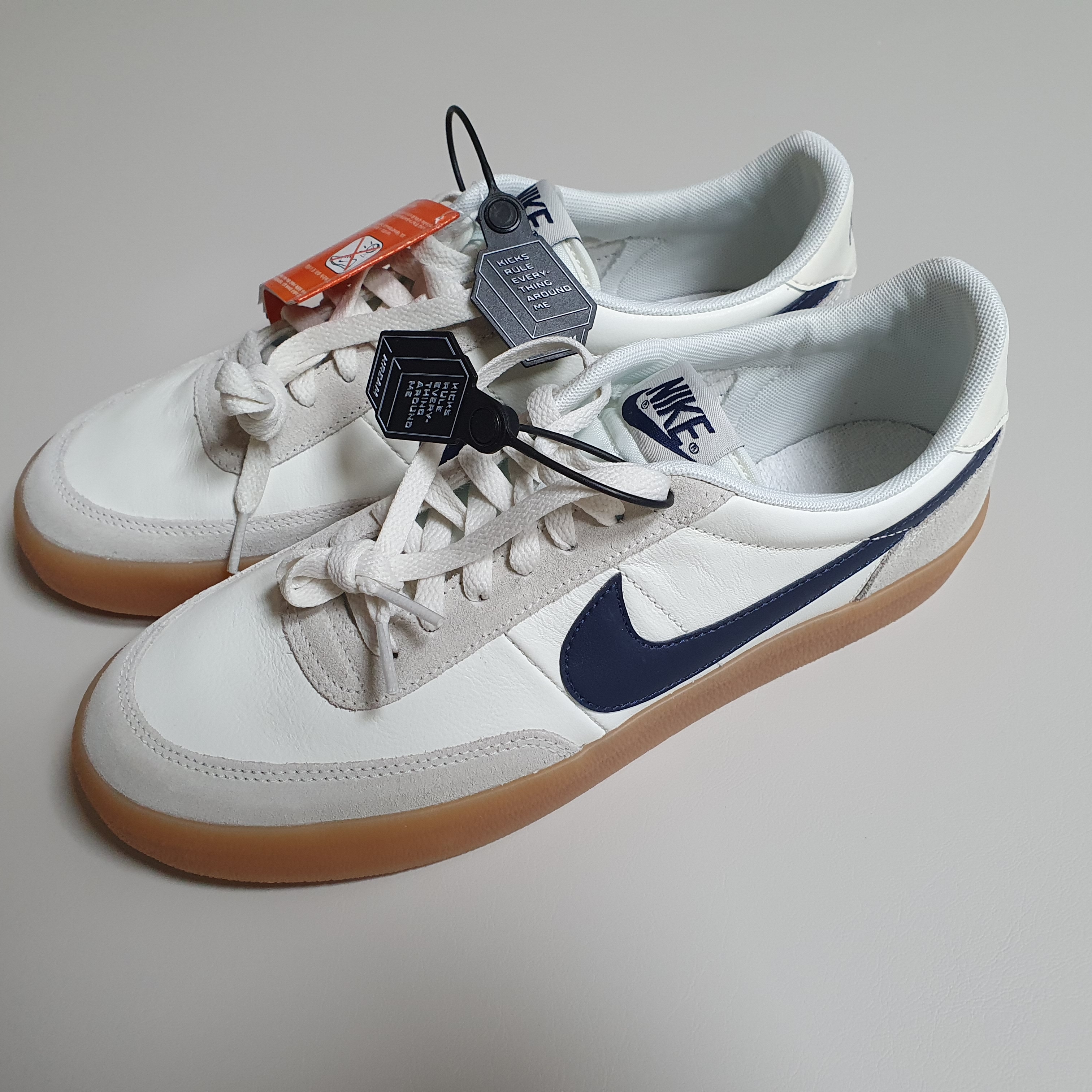 Nike x J.Crew Killshot 2 Sail Midnight Navy 착용 스타일 - 3