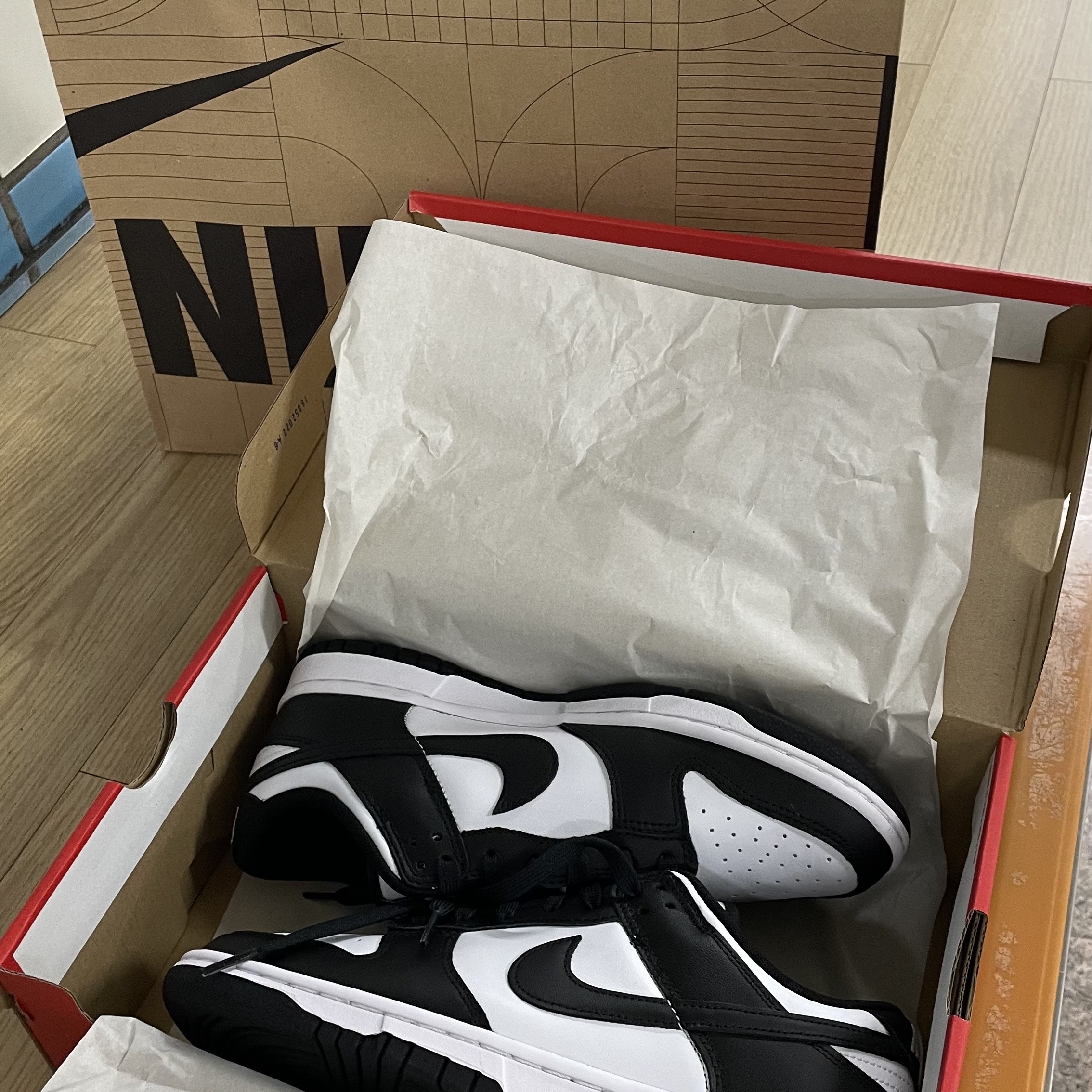 Nike Dunk Low Retro Black 착용 스타일