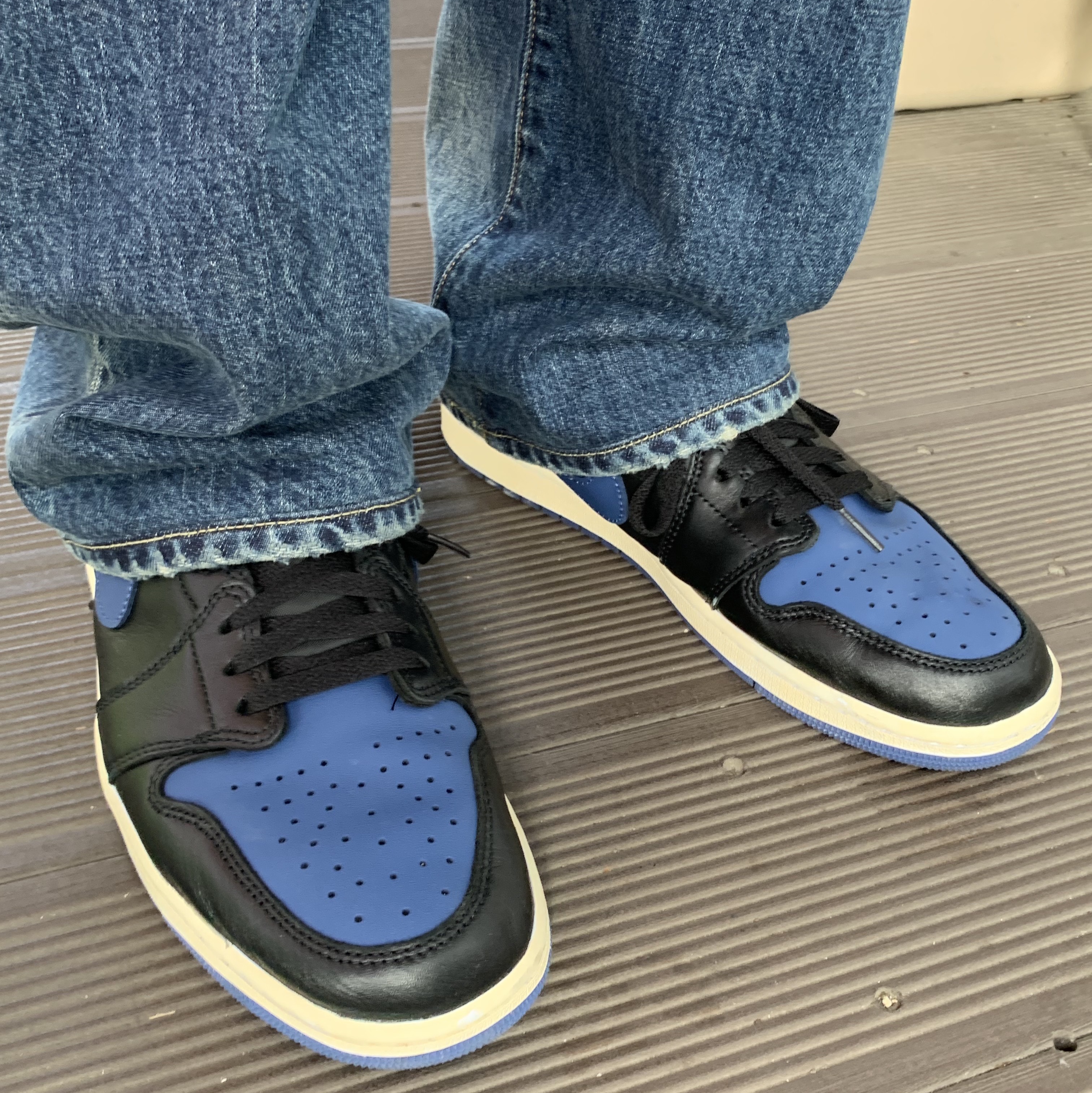 Jordan 1 Retro Low OG Mystic Navy 착용 스타일