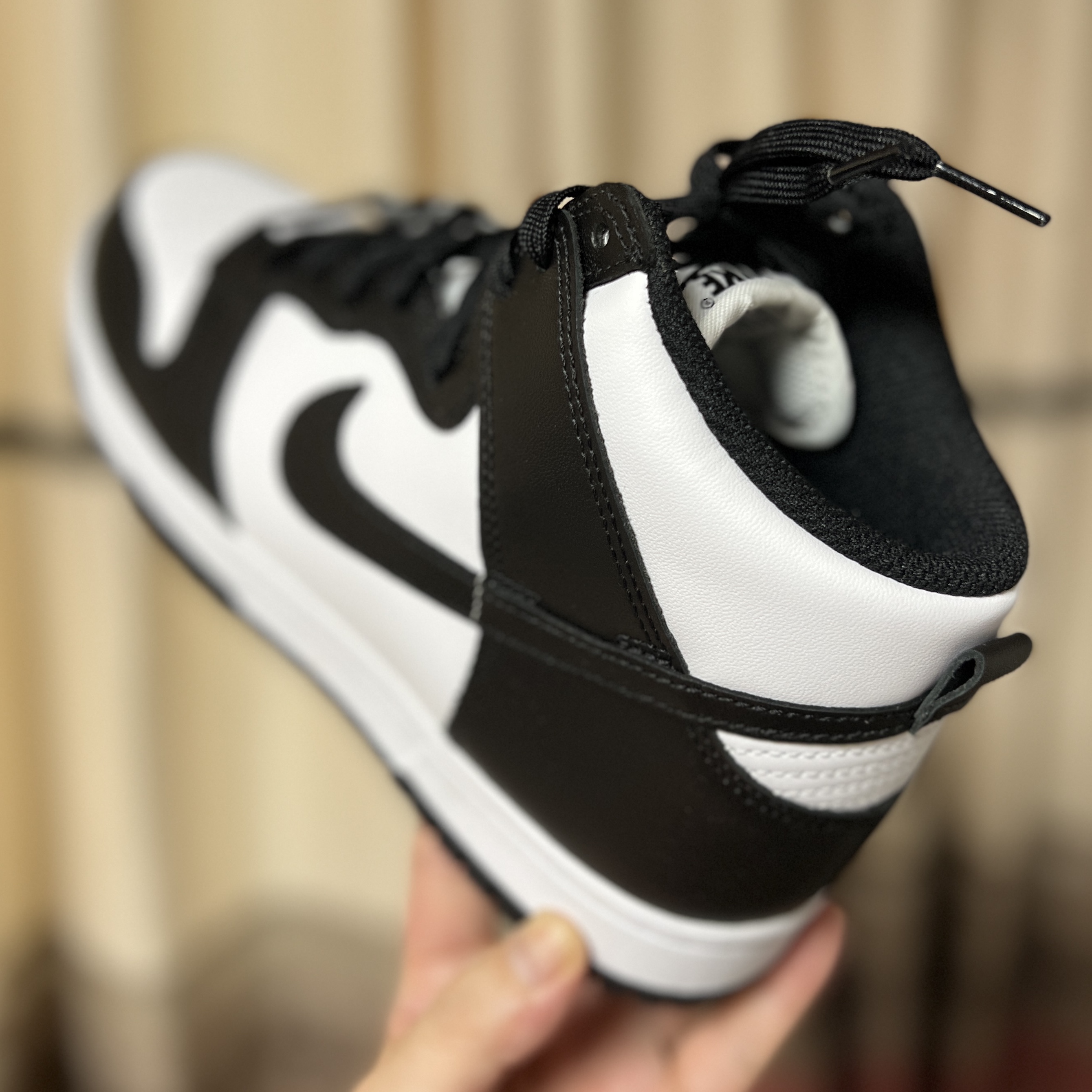 Nike Dunk High Retro Championship White 착용 스타일 - 2
