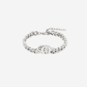 Dior x Cactus Jack Chain Link Bracelet Silver