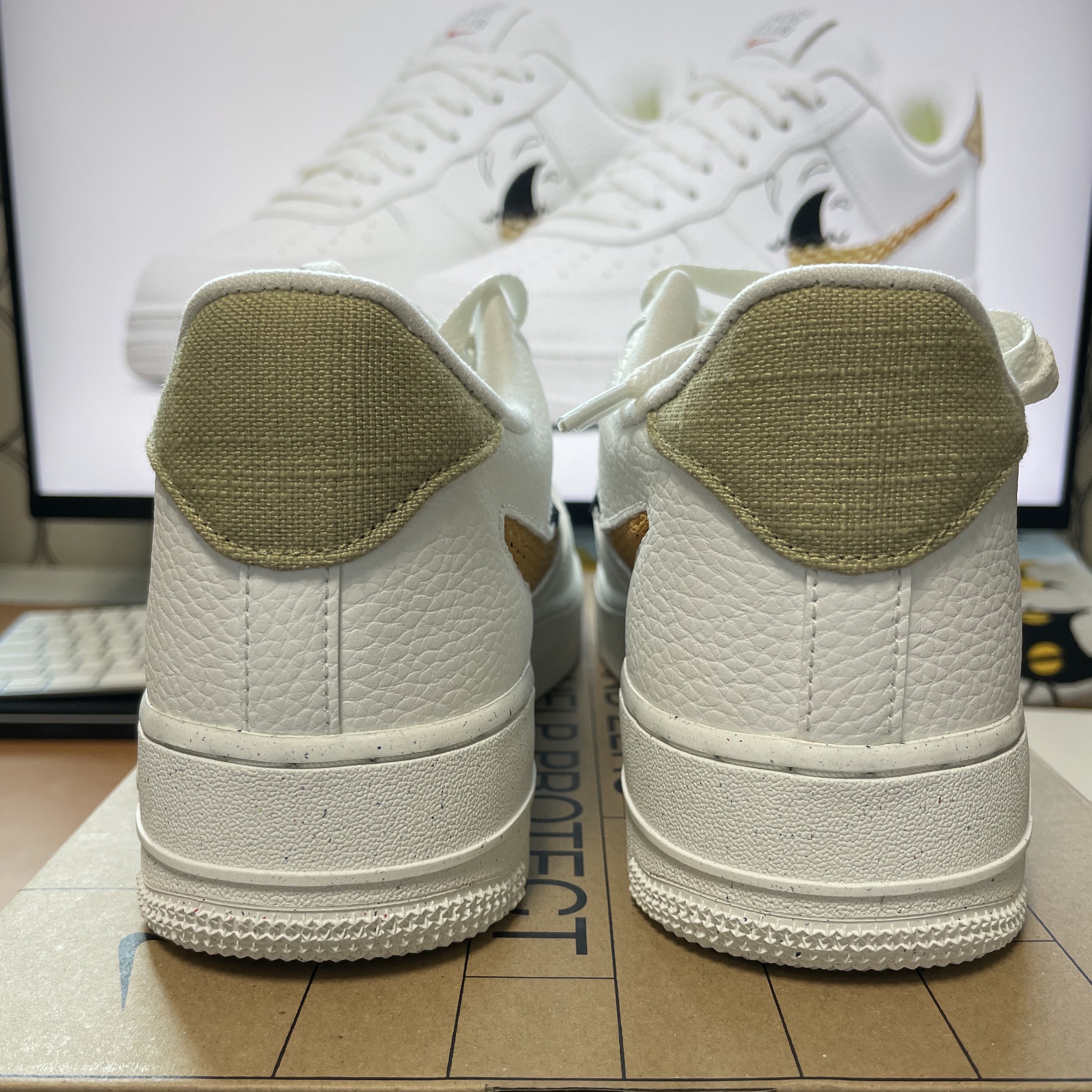 Nike Air Force 1 '07 LV8 Next Nature Sun CLub 착용 스타일 - 4