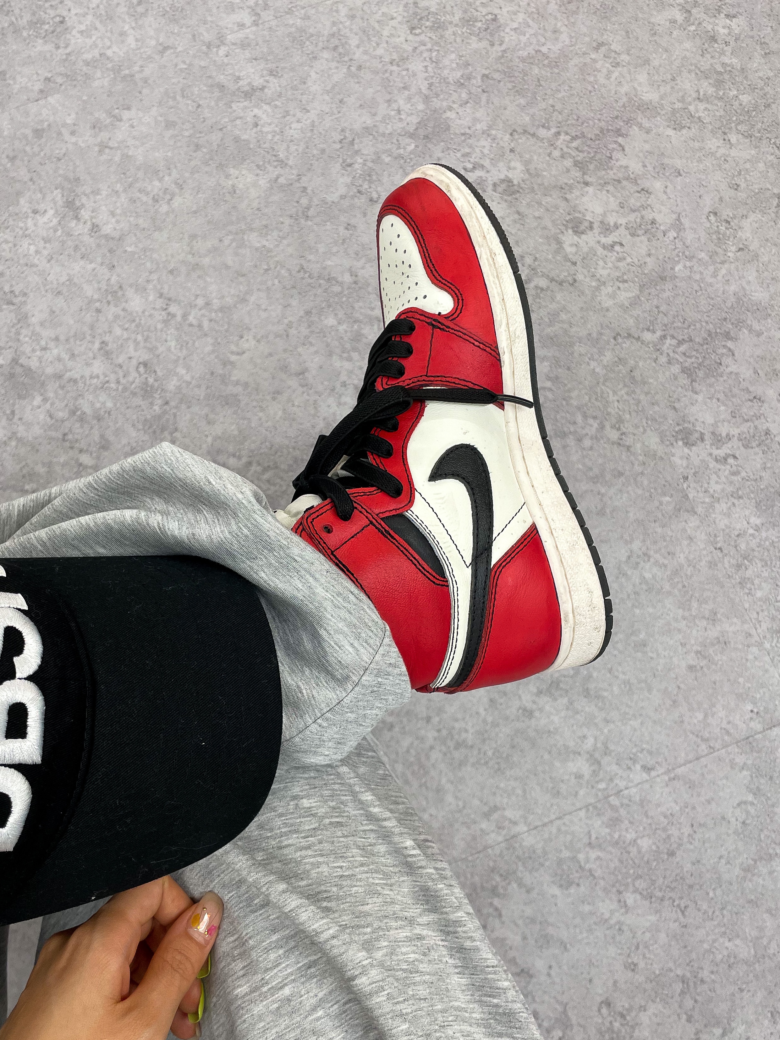 Jordan 1 Retro High OG Defiant SB LA to Chicago 착용 스타일 - 3