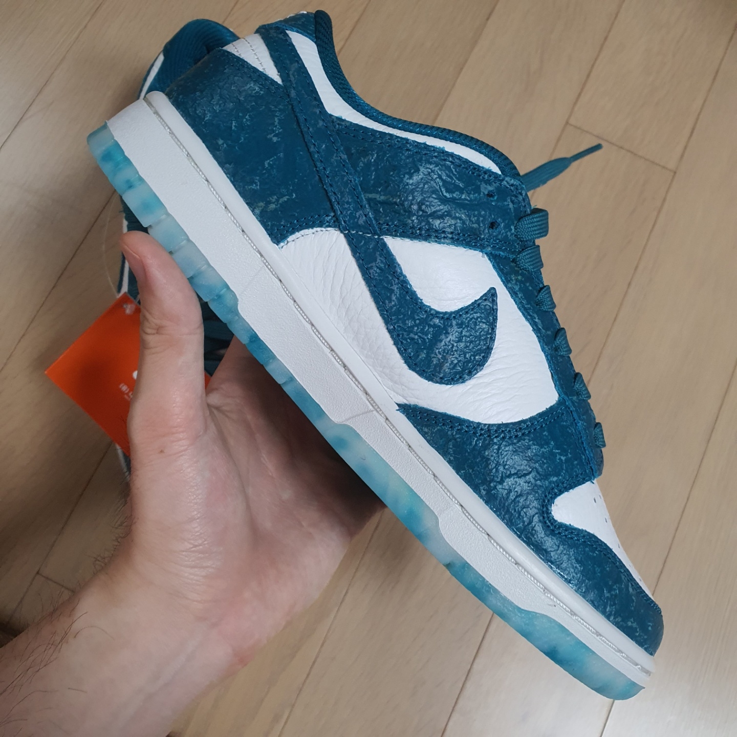 (W) Nike Dunk Low Ocean 착용 스타일 - 1