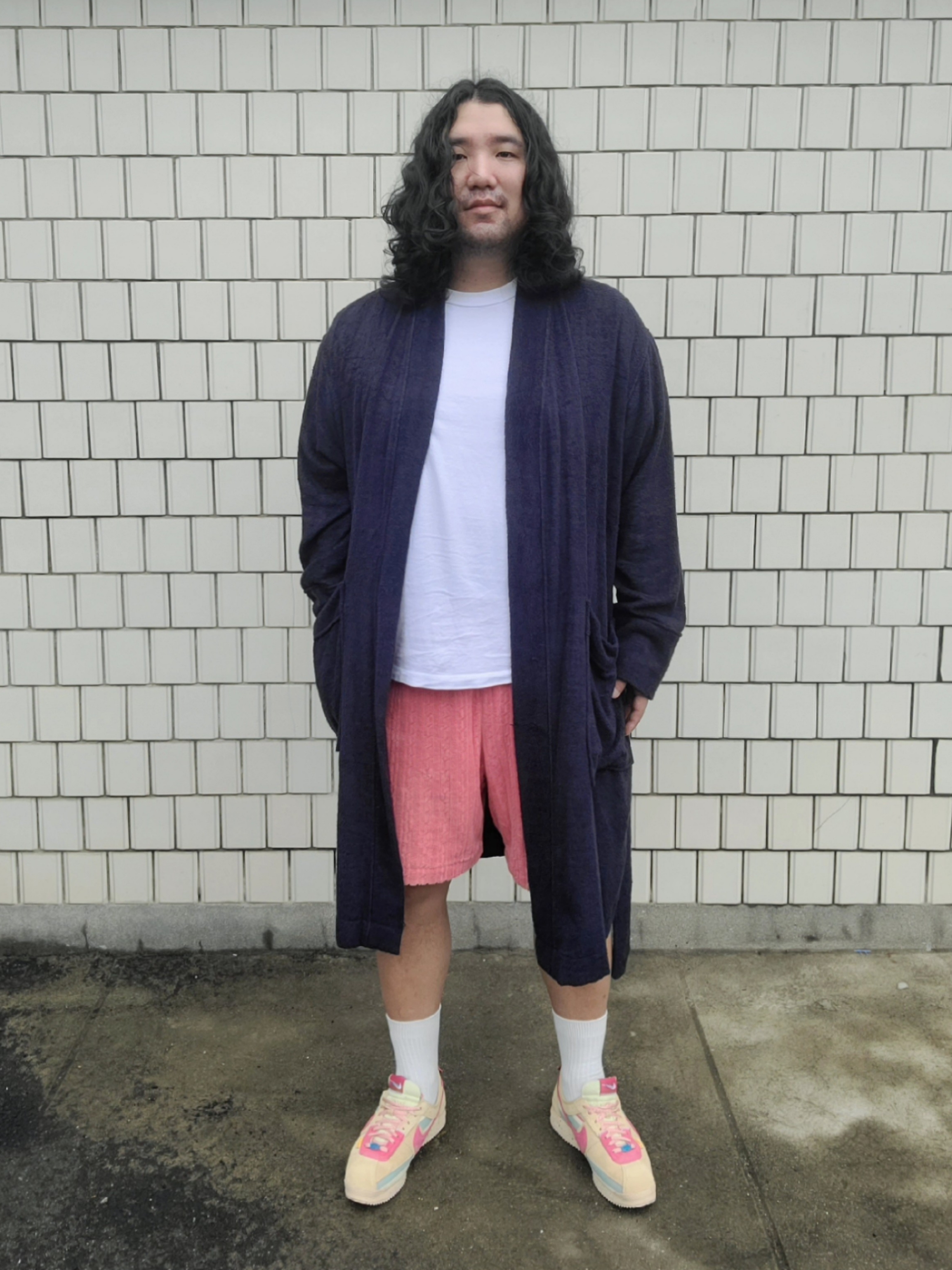 Nike x Union Cortez SP Sesame 착용 스타일 - 1
