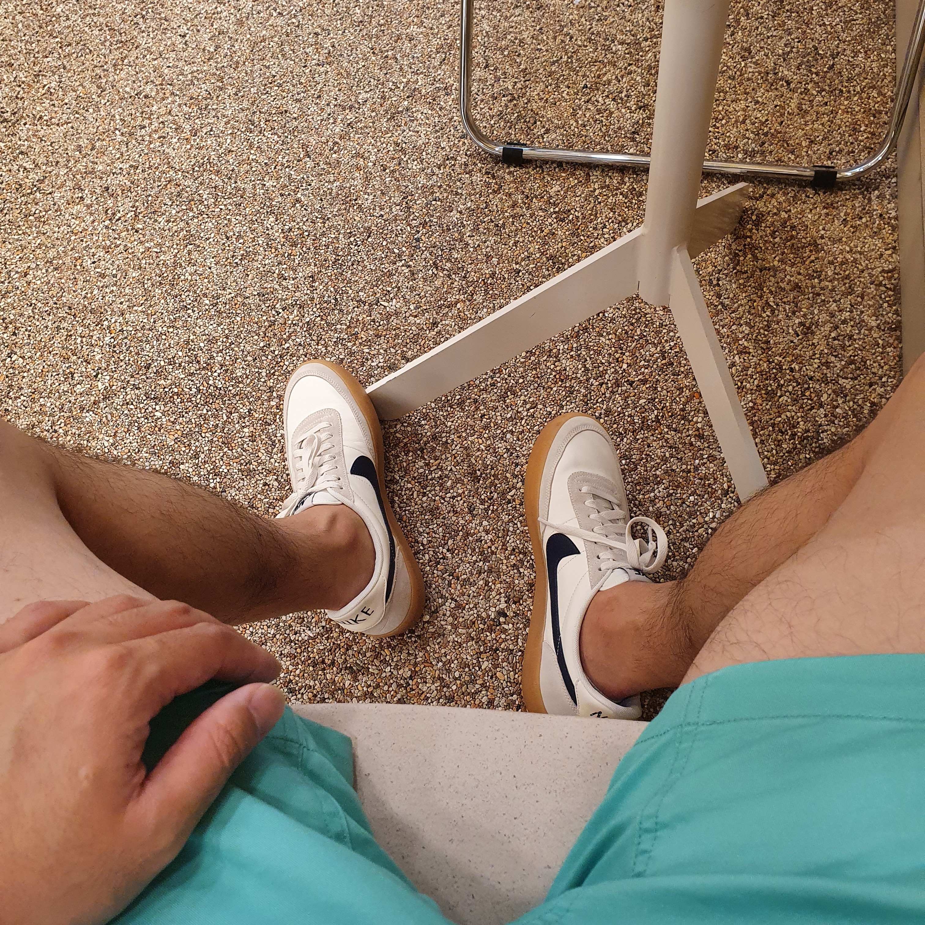 Nike x J.Crew Killshot 2 Sail Midnight Navy 착용 스타일 - 1