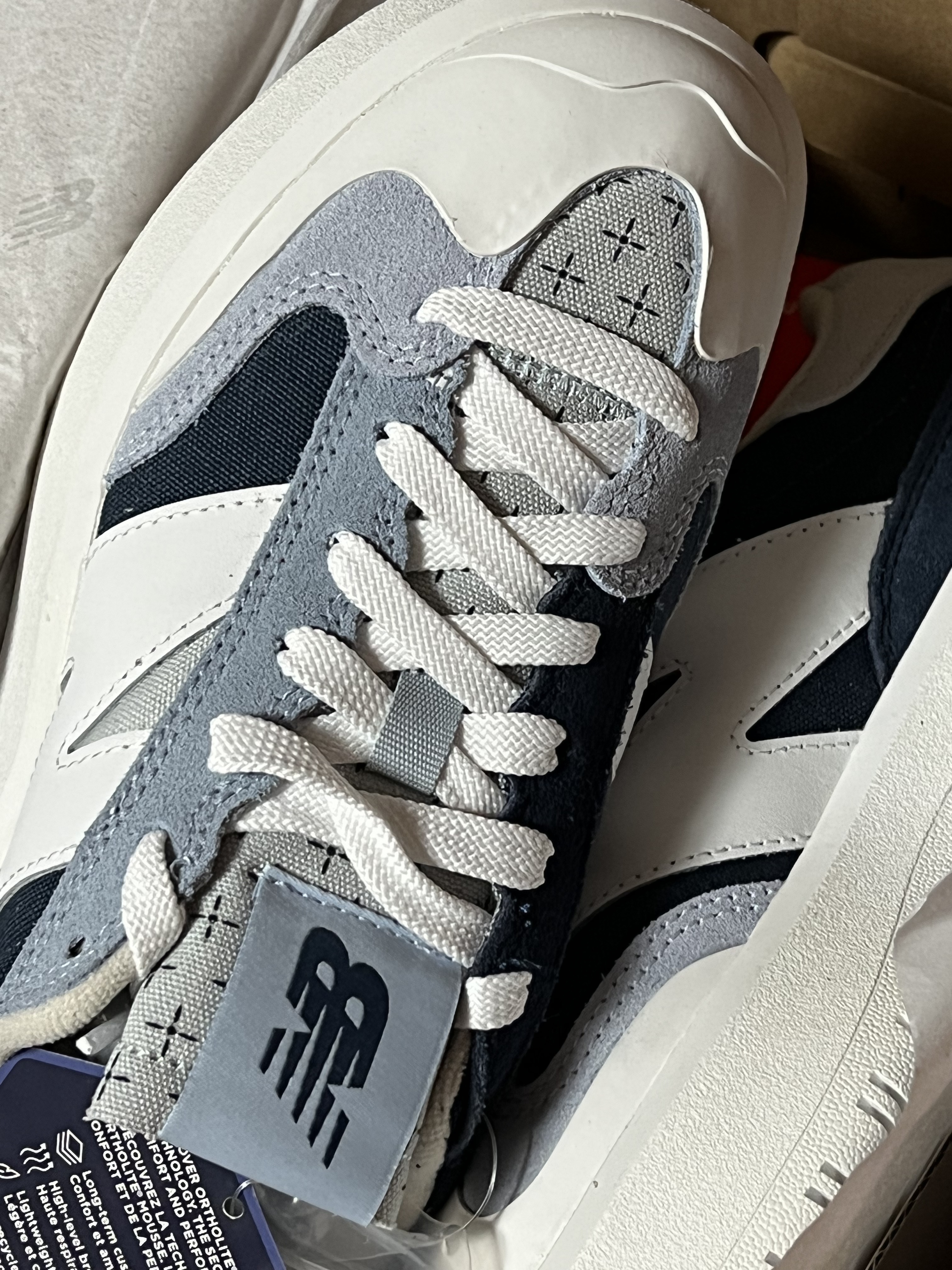 New Balance CT302 Vintage Indigo Dusk Blue 착용 스타일 - 1