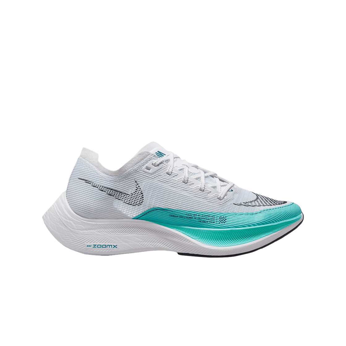 (W) 나이키 줌X 베이퍼플라이 넥스트% 2 화이트 오로라 그린((W) Nike ZoomX Vaporfly Next% 2 White Aurora Green)