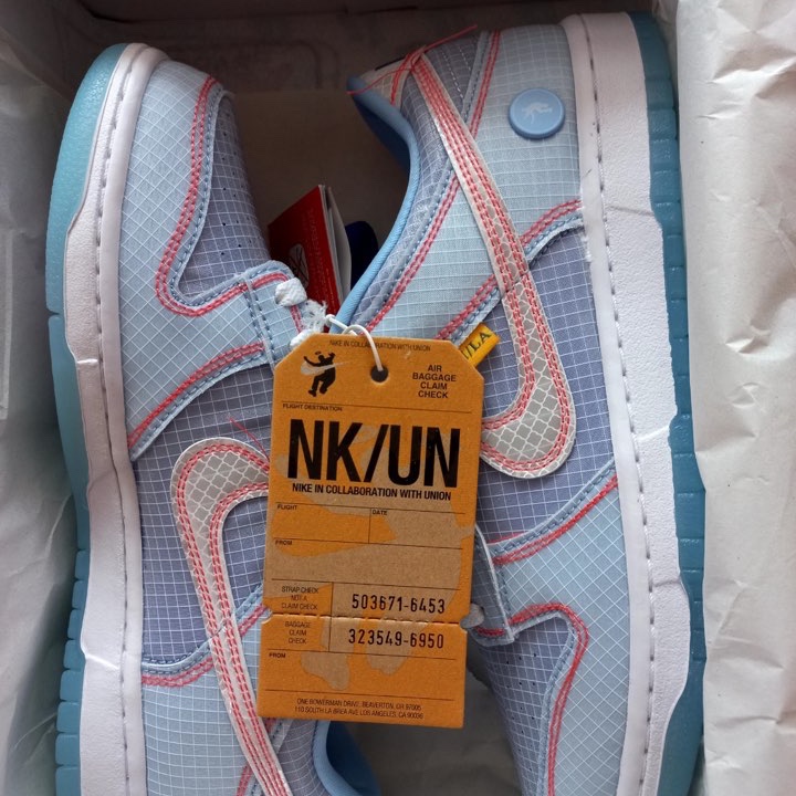 Nike x Union Dunk Low Passport Pack Argon 착용 스타일