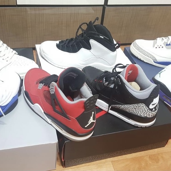 Jordan 1 Retro High OG Sail, Jordan 10 Retro I'm Back 착용 스타일