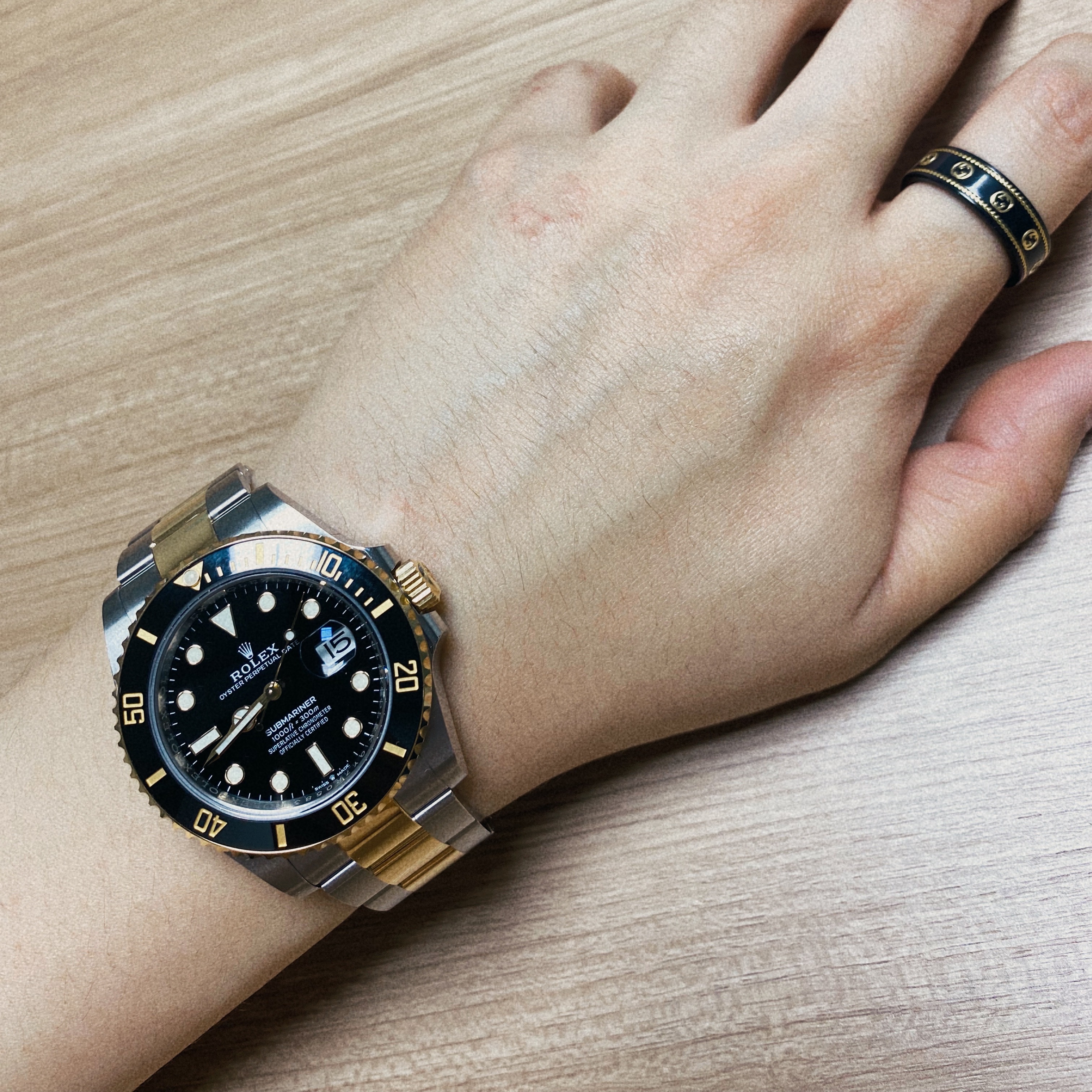 Rolex Submariner Date 41mm 126613LN Black Oyster 착용 스타일