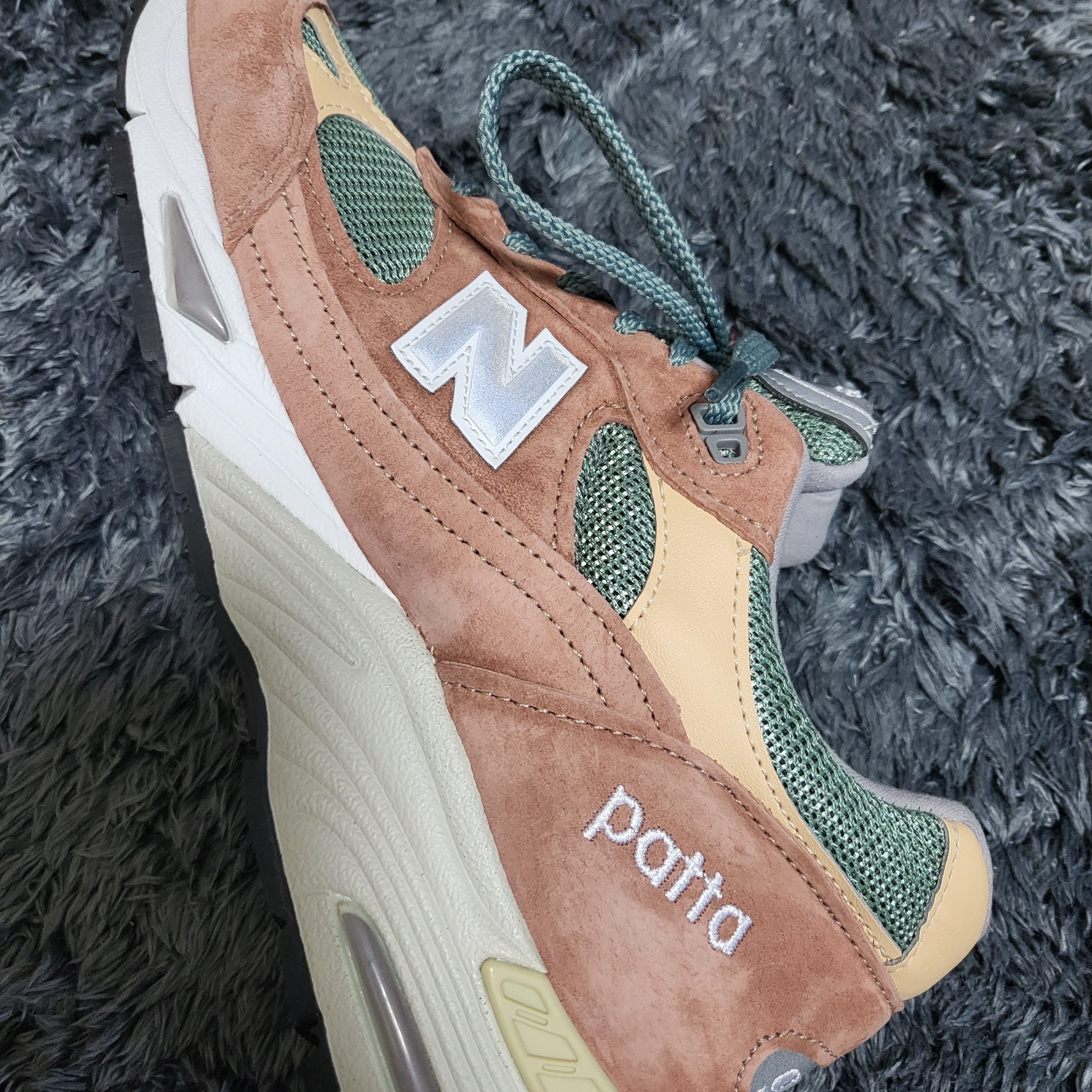 New Balance x Patta 991 Made in UK 착용 스타일 - 1