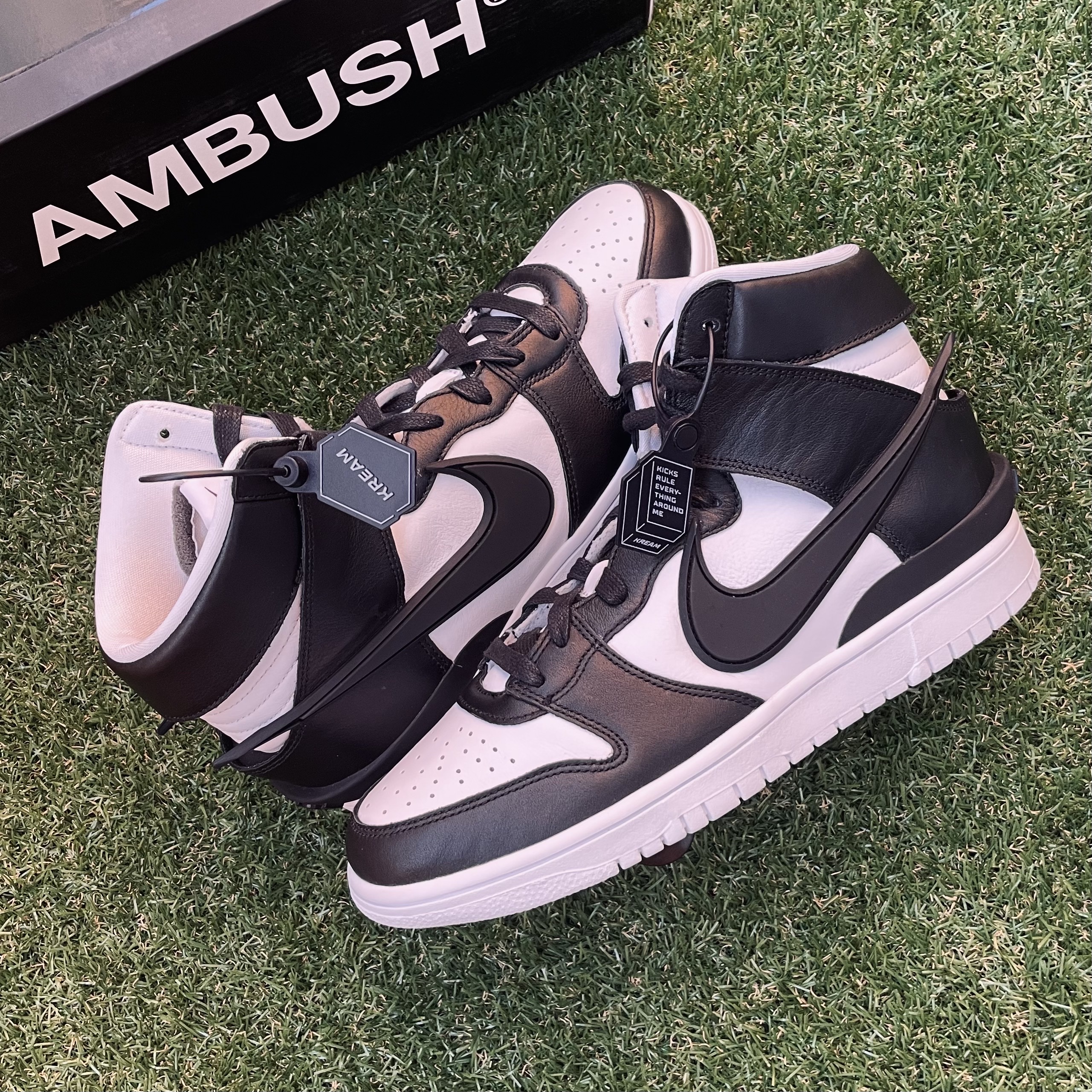 Nike x Ambush Dunk High Black 착용 스타일 - 1