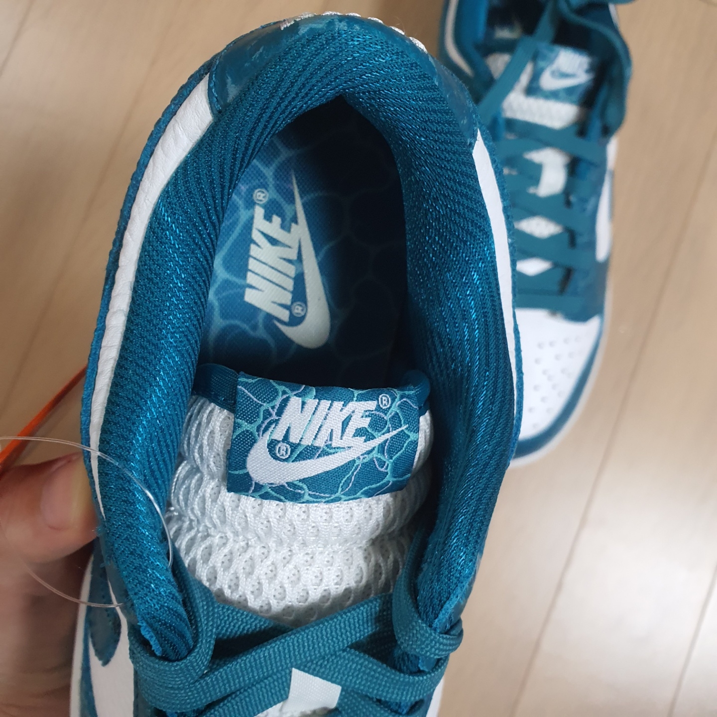 (W) Nike Dunk Low Ocean 착용 스타일 - 3