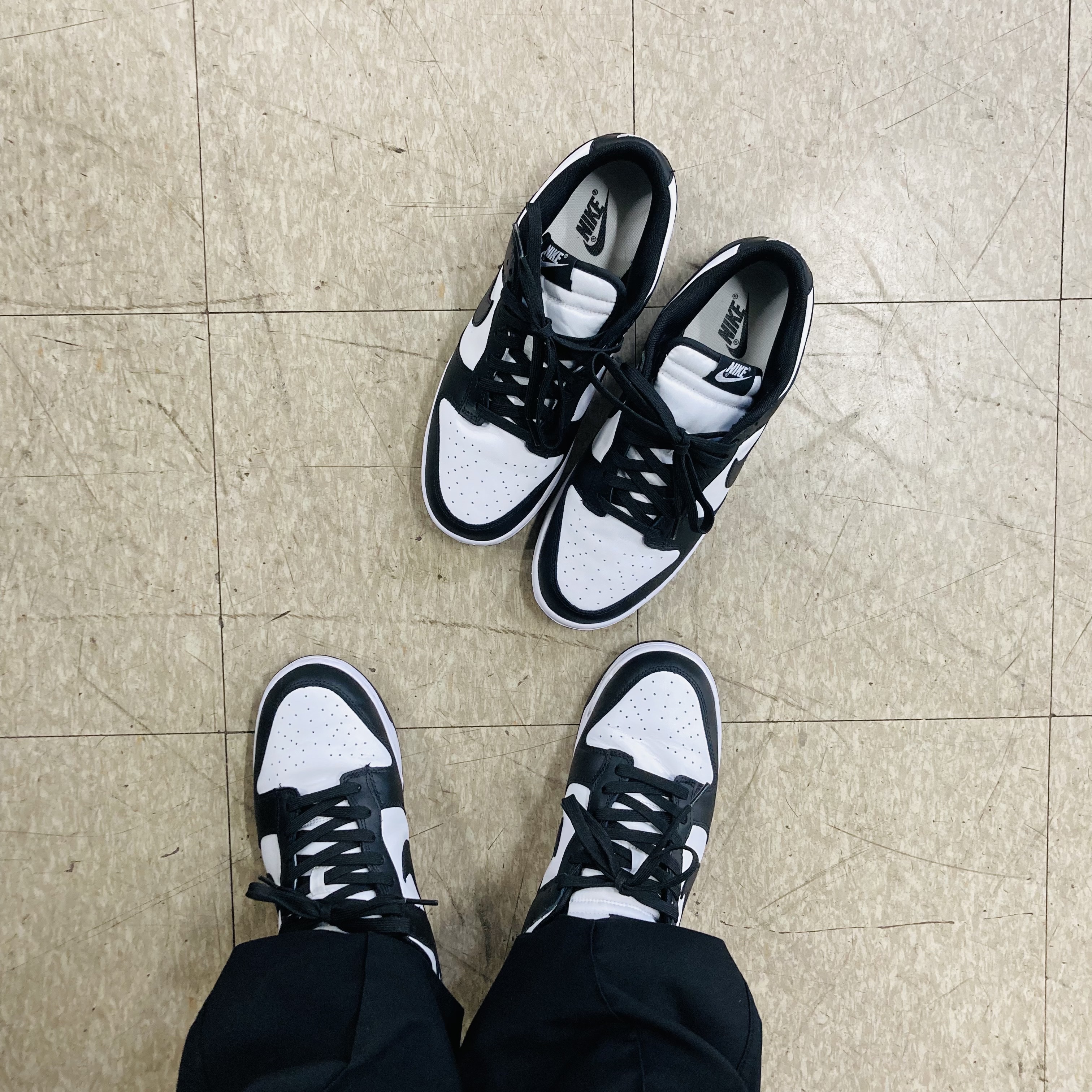 Nike Dunk Low Retro Black 착용 스타일