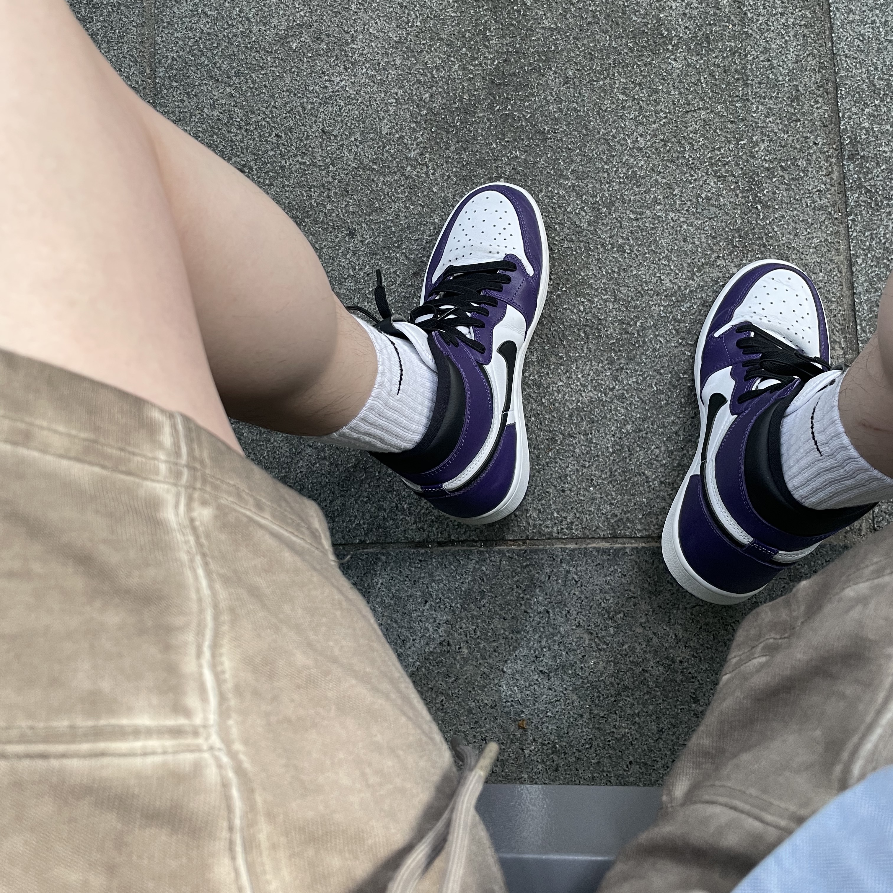Jordan 1 Retro High OG Court Purple 2020 착용 스타일