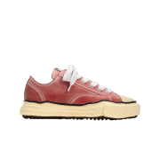 Maison Mihara Yasuhiro Peterson OG Sole Paraffin Leather Low-top Sneakers Red