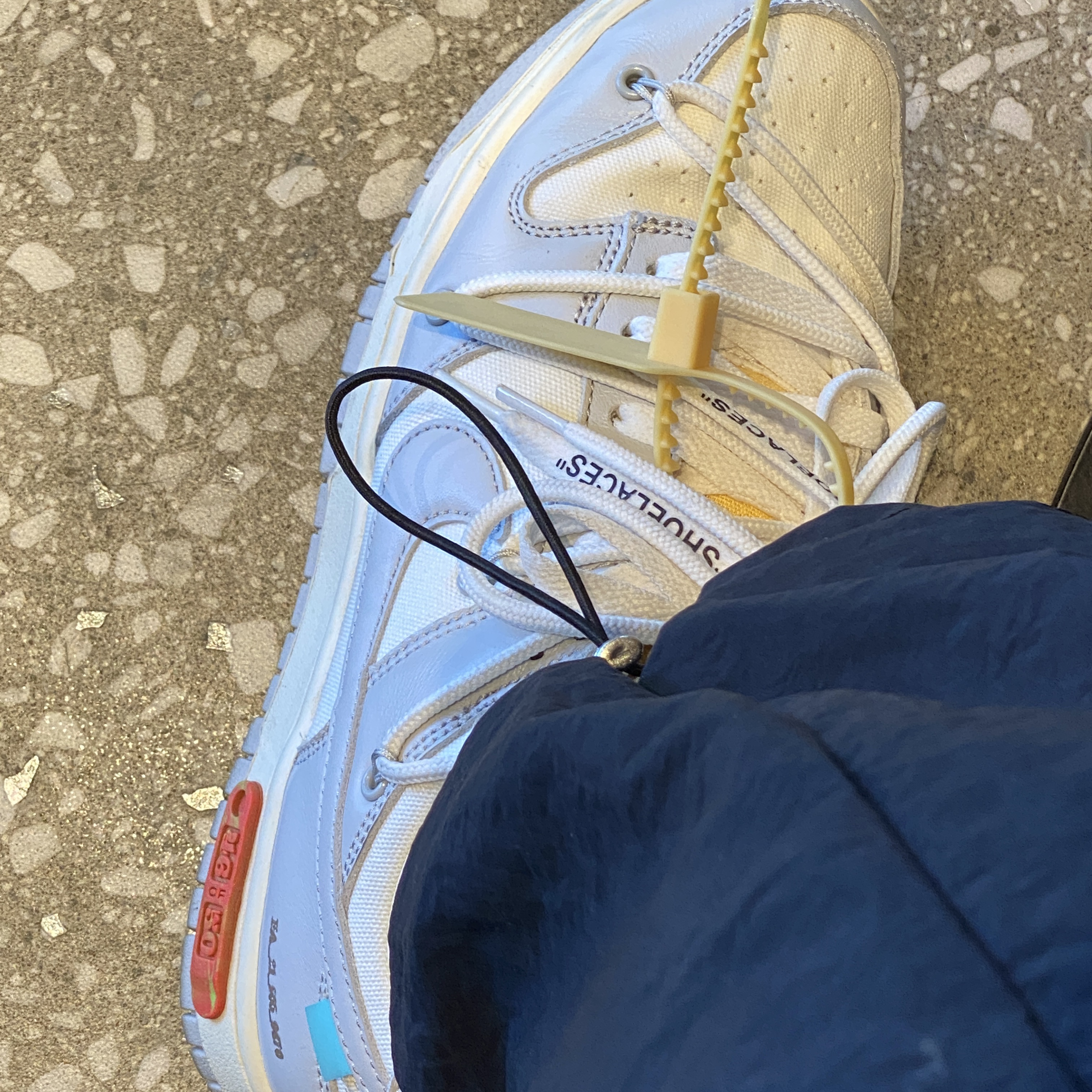 Nike x Off-White Dunk Low The 50 - Lot 46 착용 스타일