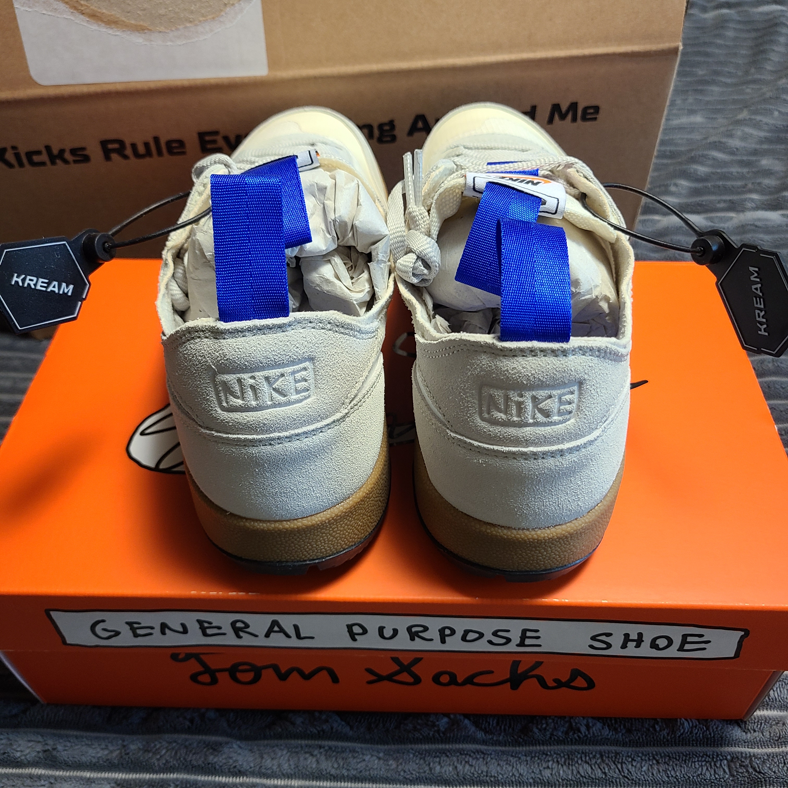 Nike x Tom Sachs General Purpose Shoe Light Cream 착용 스타일 - 3