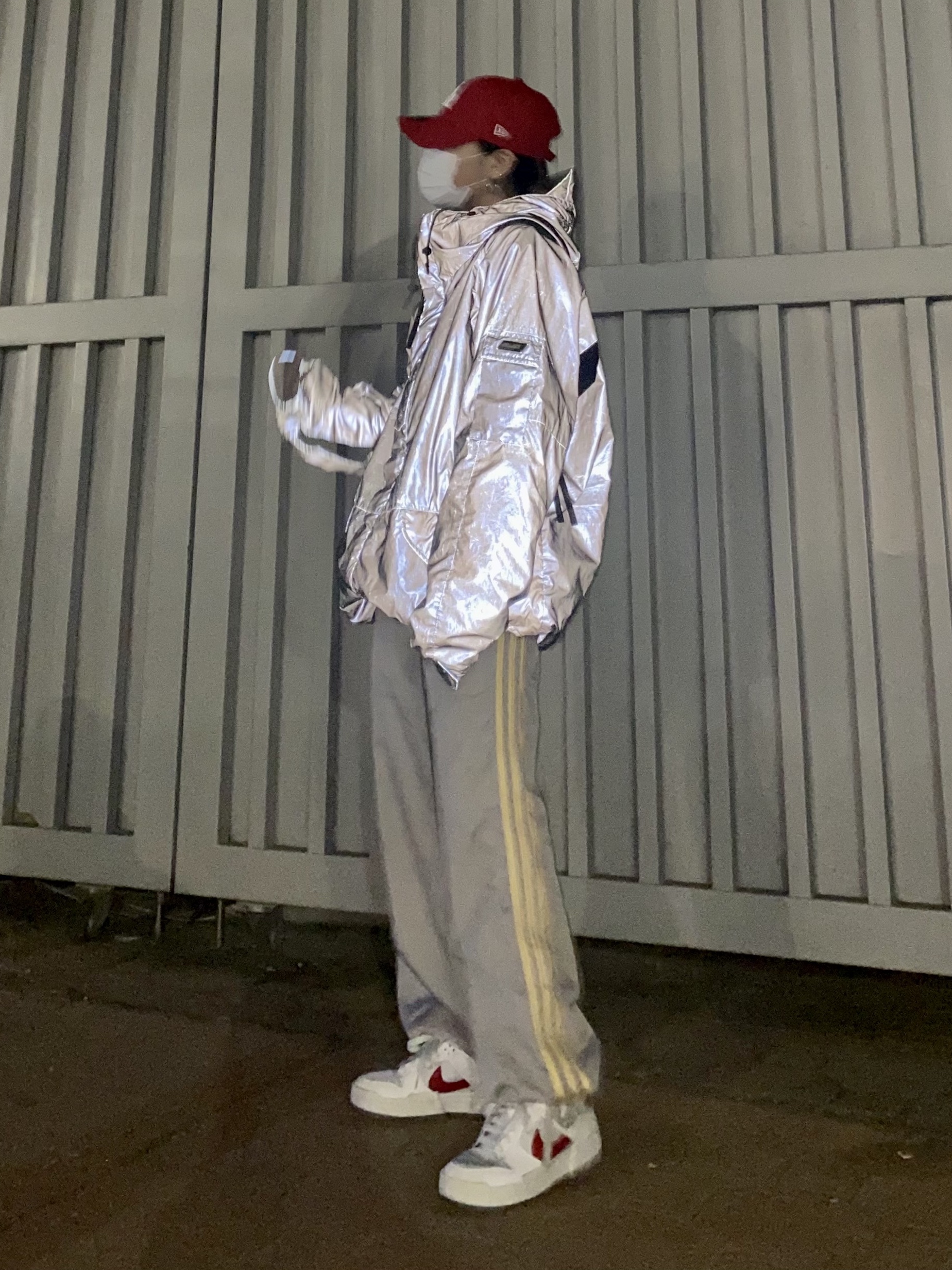 Palace Deflector Jacket Cobalt Blue Reflective - 19FW, (W) Nike Dunk Low Disrupt Gym Red 착용 스타일