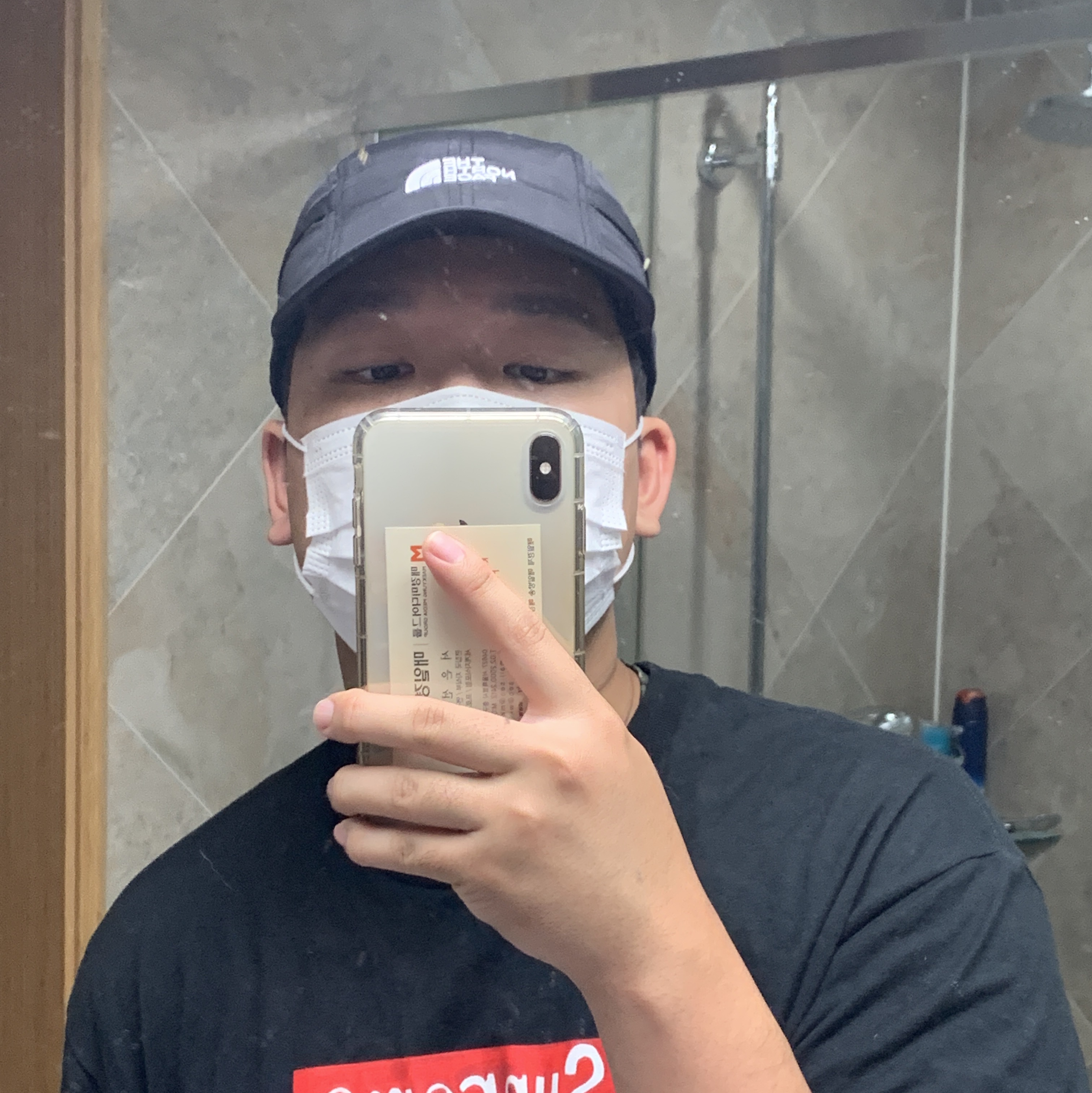 Supreme x The North Face Trekking Soft Bill Cap Black - 22SS 착용 스타일