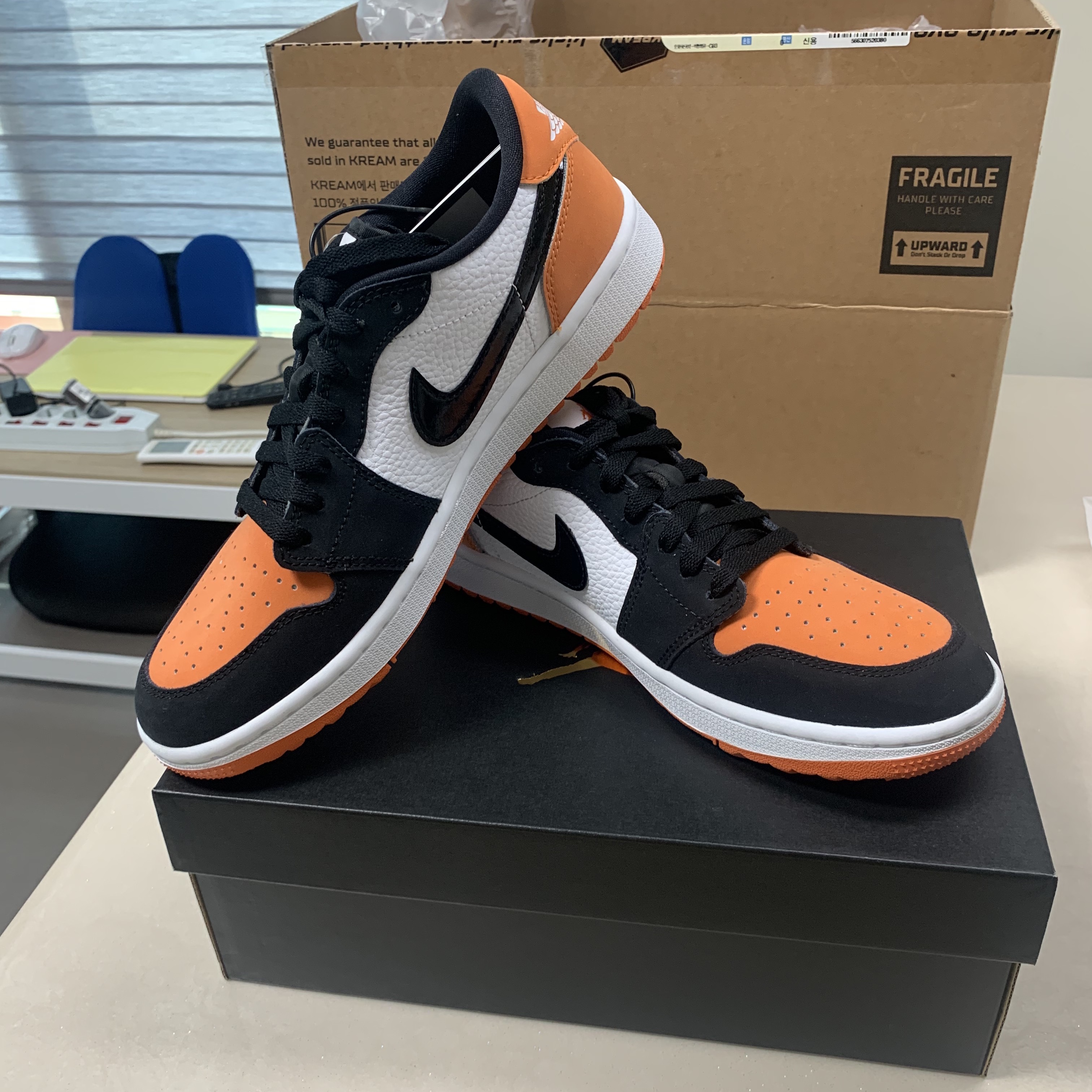 Jordan 1 Low Golf Starfish 착용 스타일 - 5