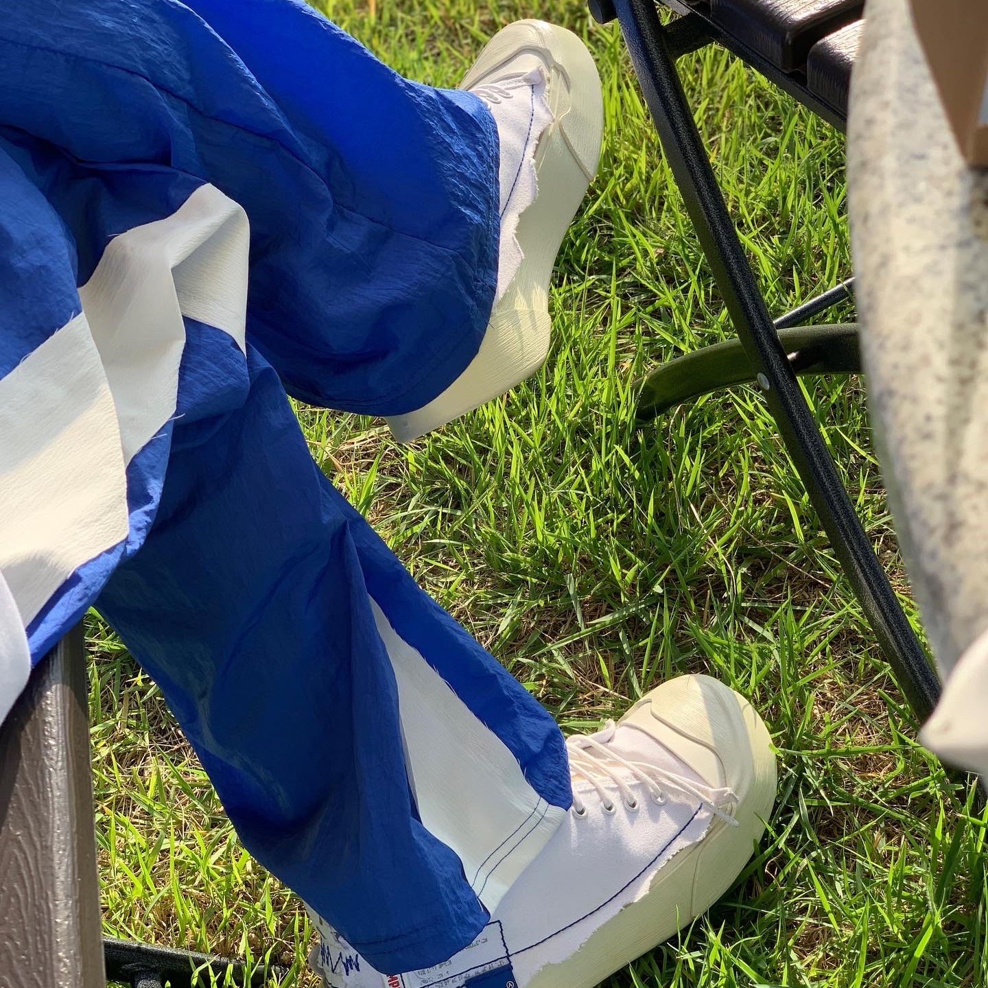 Camper x Ader Error Proto-111-S Cinder Basic Sneakers White 착용 스타일 - 2