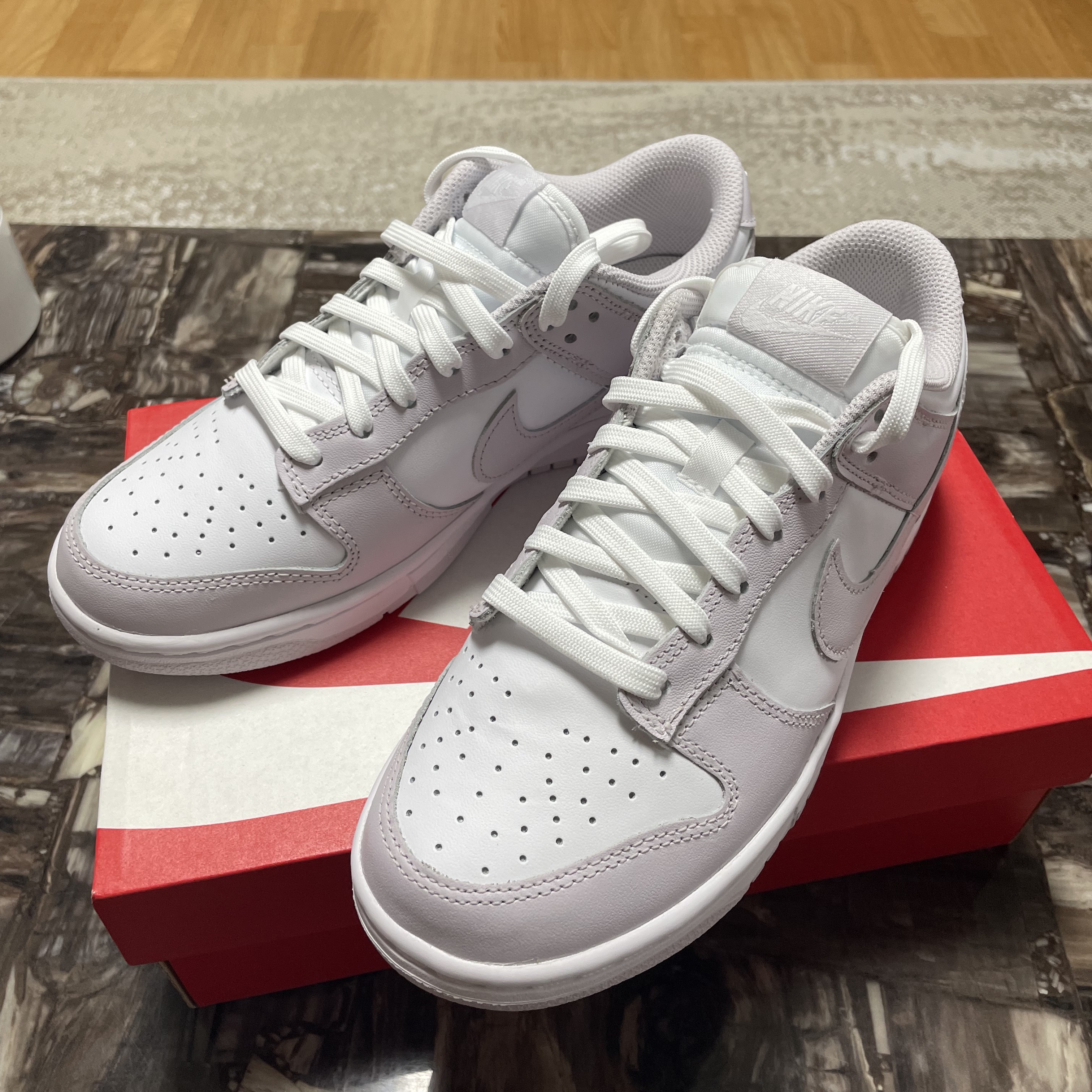 (W) Nike Dunk Low Venice 착용 스타일