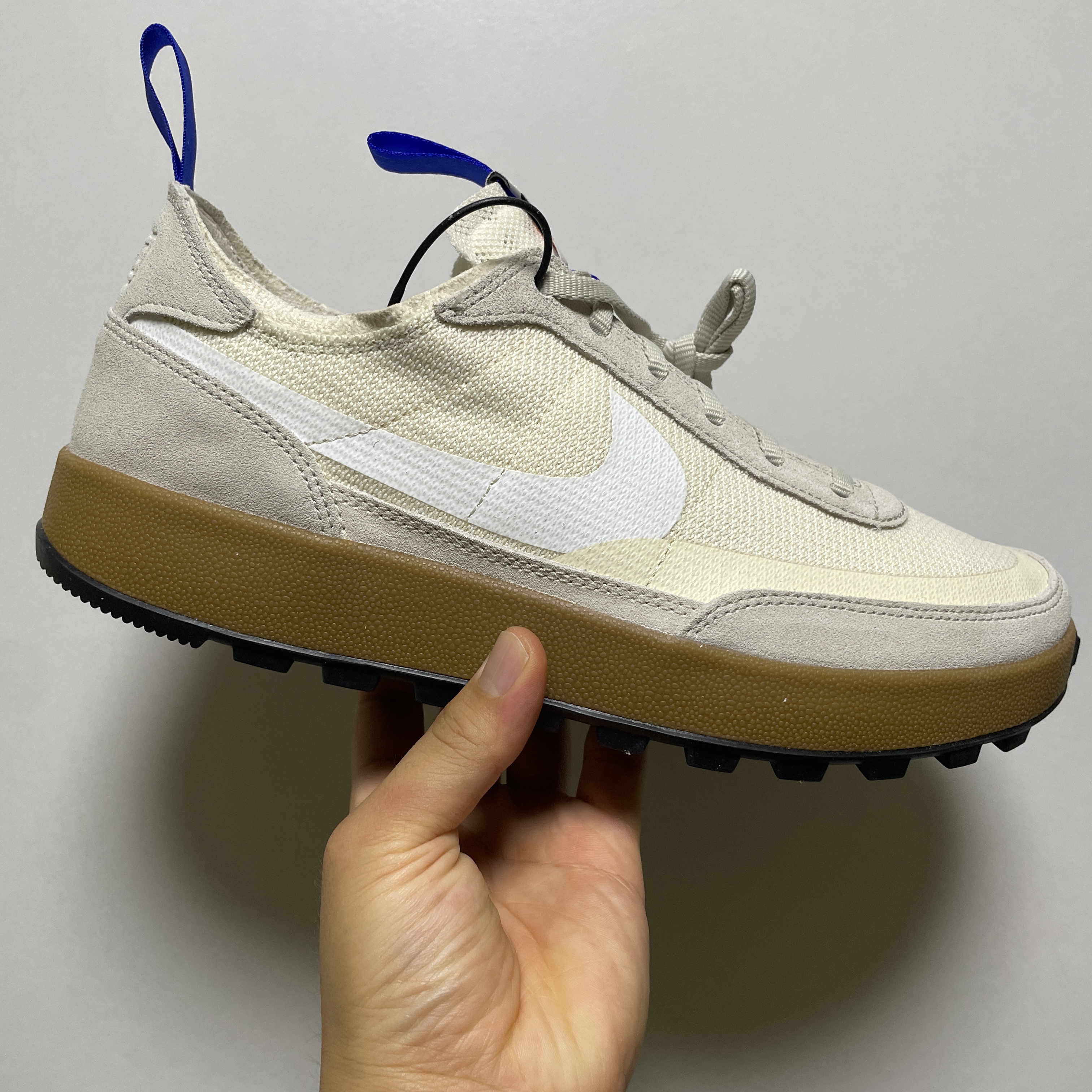 Nike x Tom Sachs General Purpose Shoe Light Cream 착용 스타일 - 1