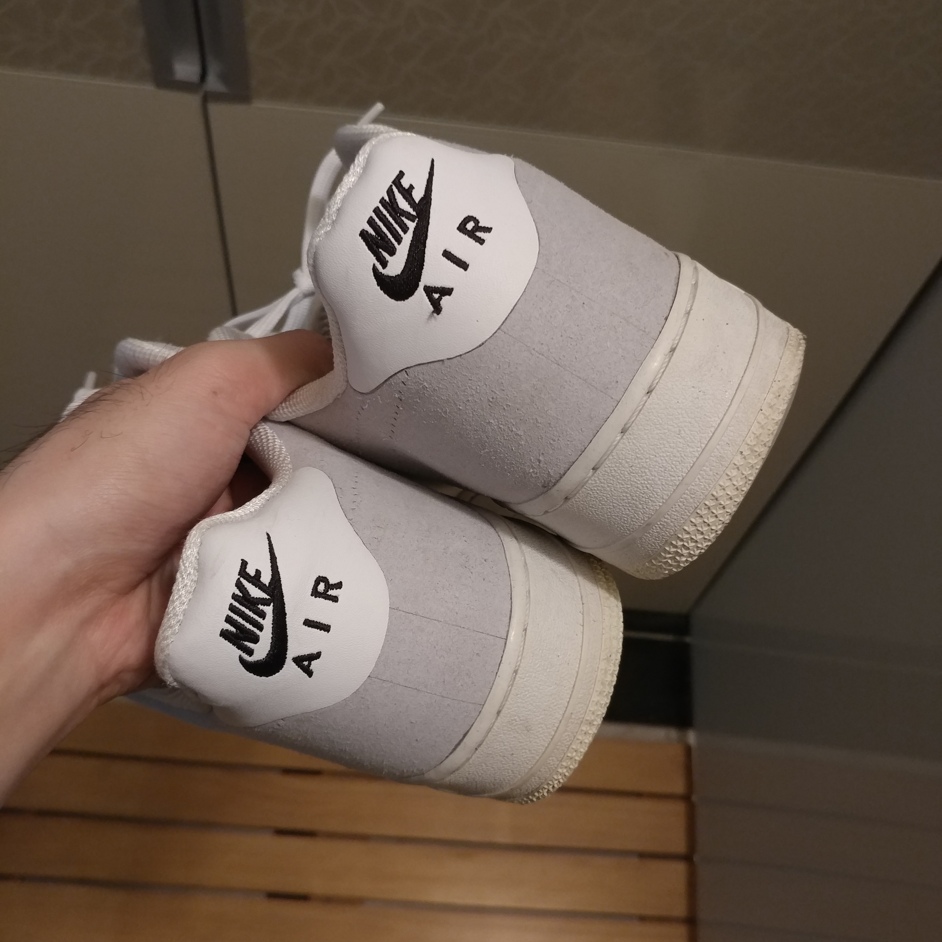 Nike x A-Cold-Wall Air Force 1 Low White 착용 스타일 - 2
