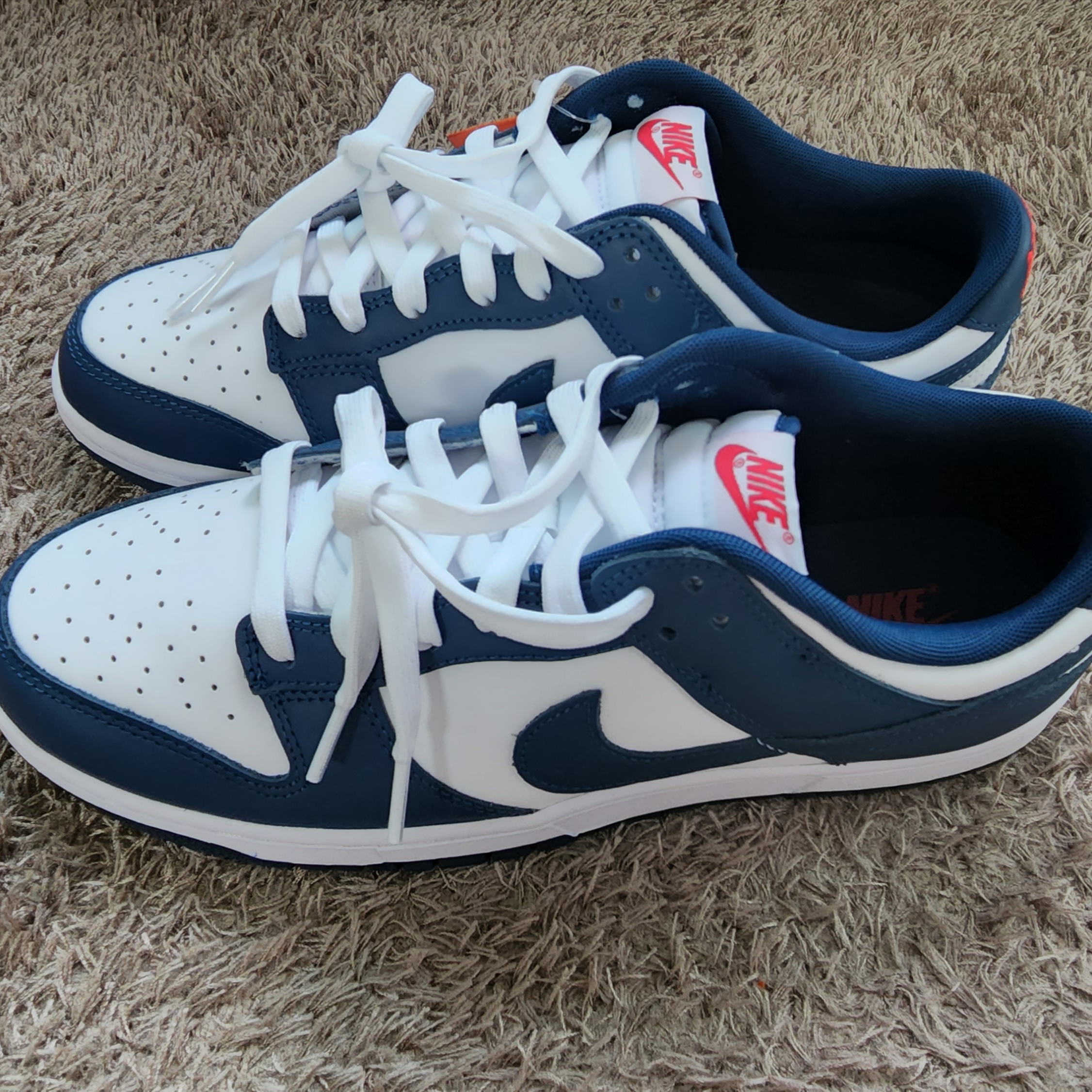 Nike Dunk Low Retro Valerian Blue 착용 스타일 - 1