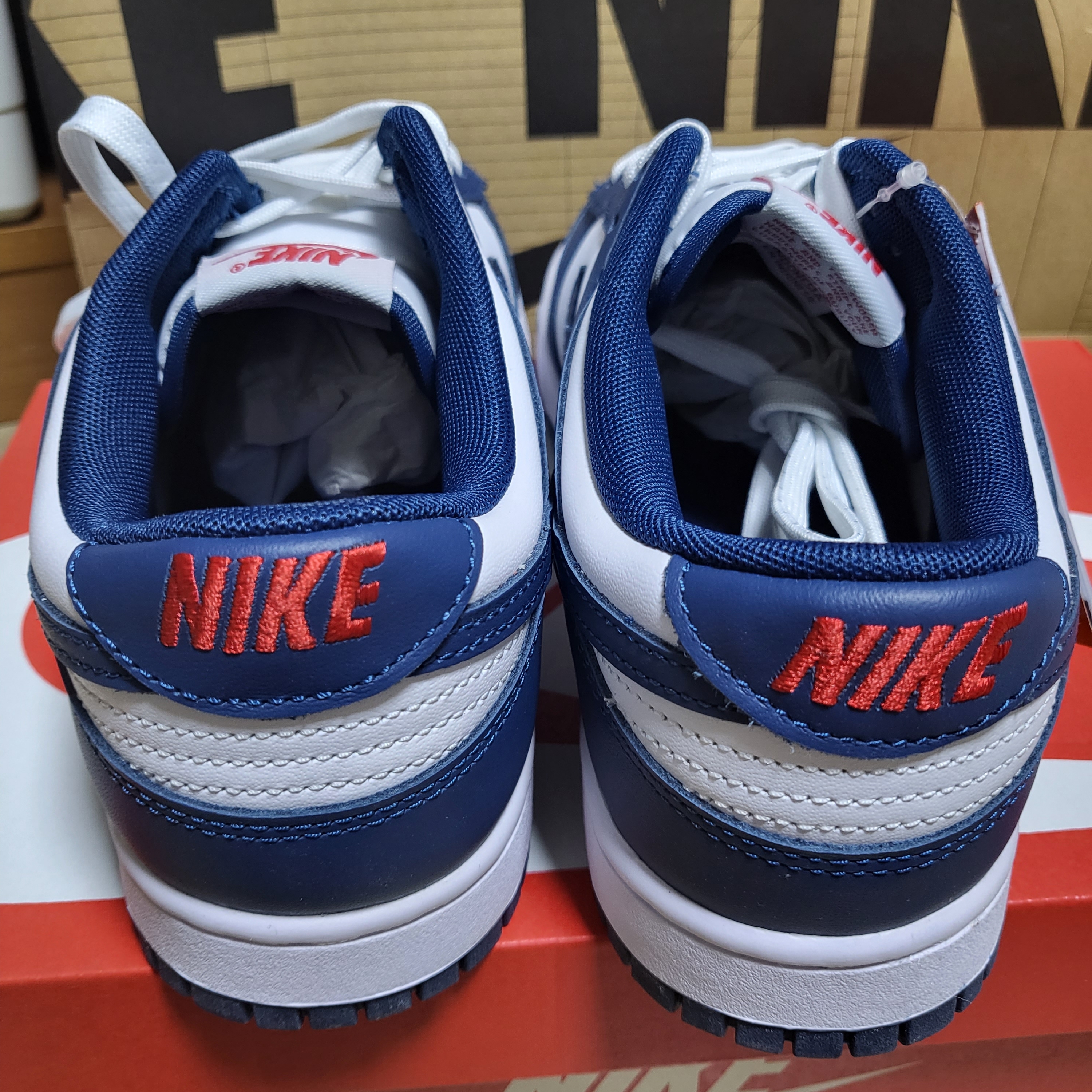Nike Dunk Low Retro Valerian Blue 착용 스타일 - 4
