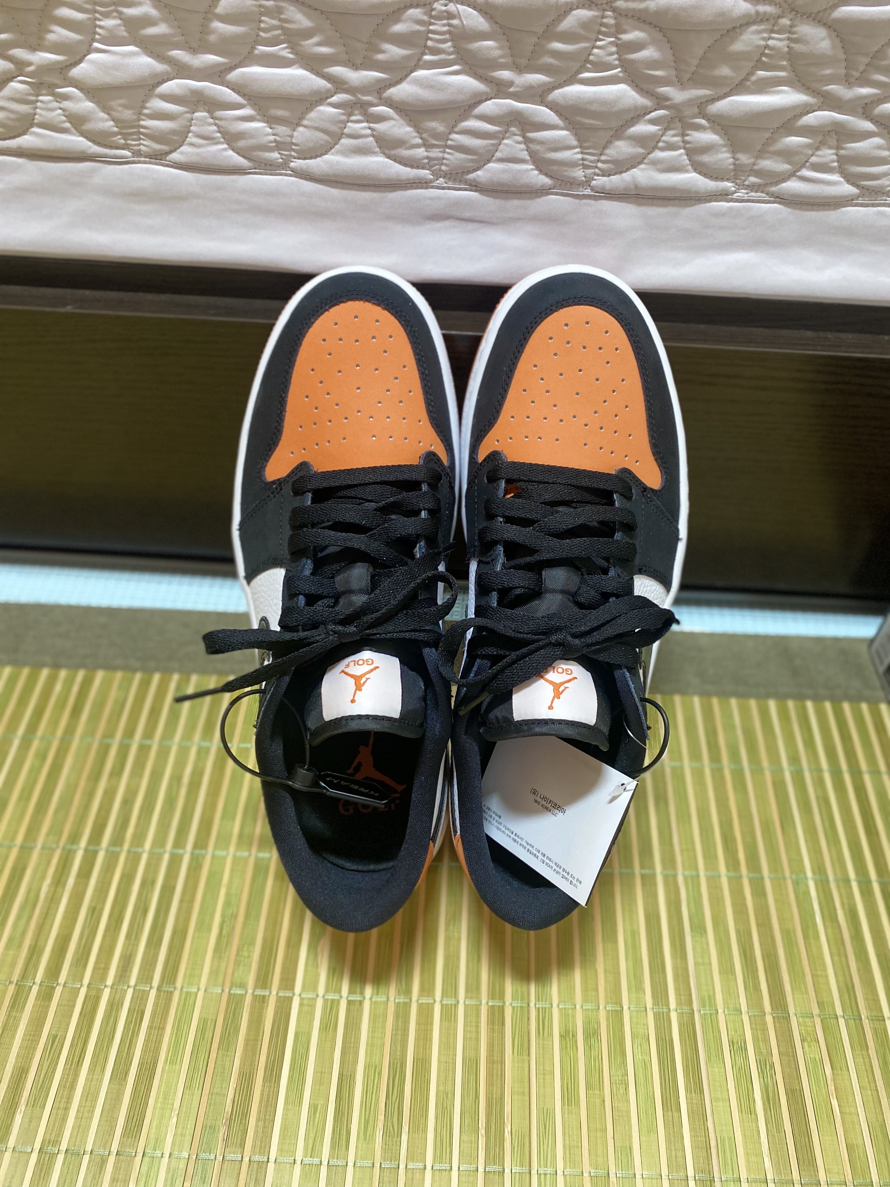Jordan 1 Low Golf Starfish 착용 스타일 - 4