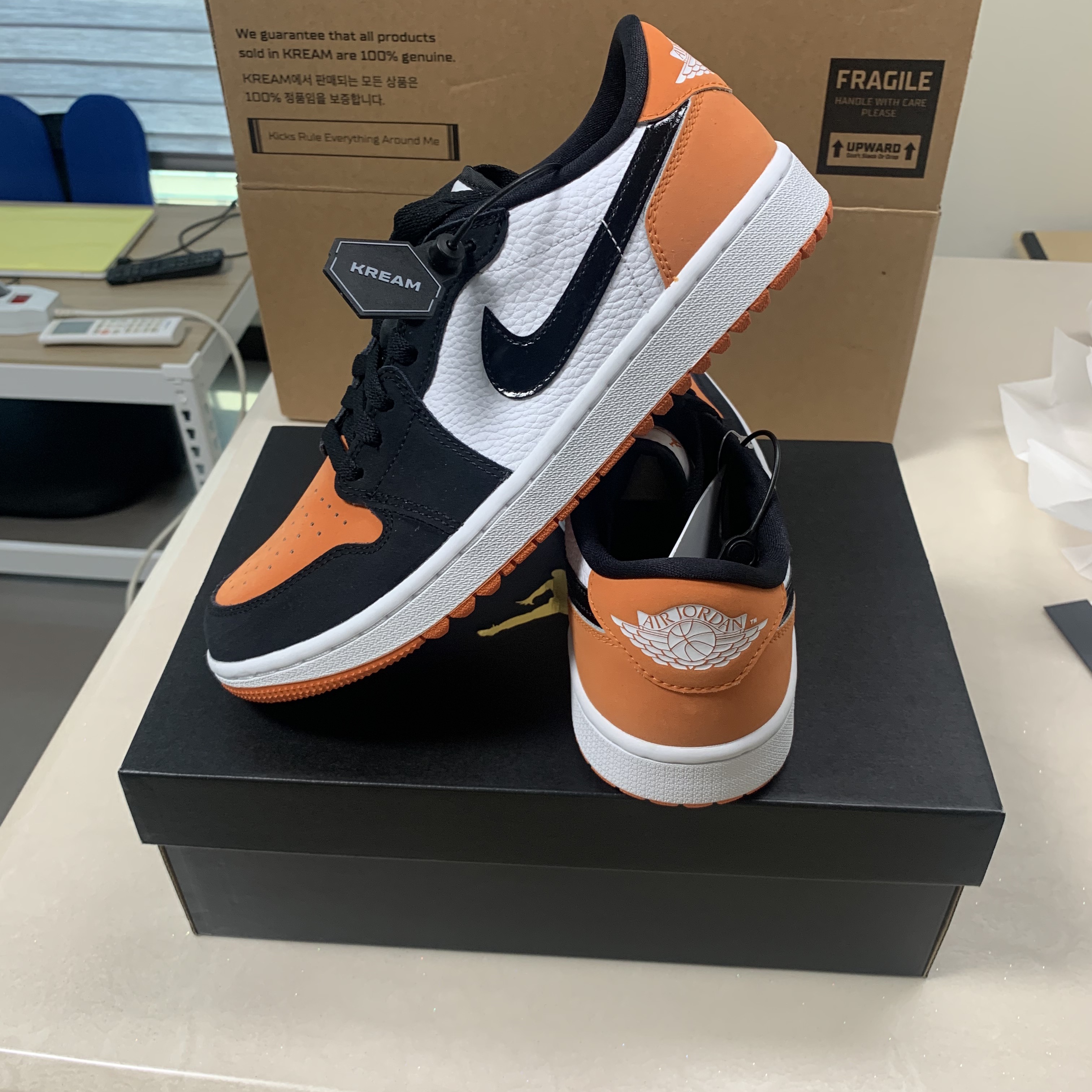 Jordan 1 Low Golf Starfish 착용 스타일 - 3
