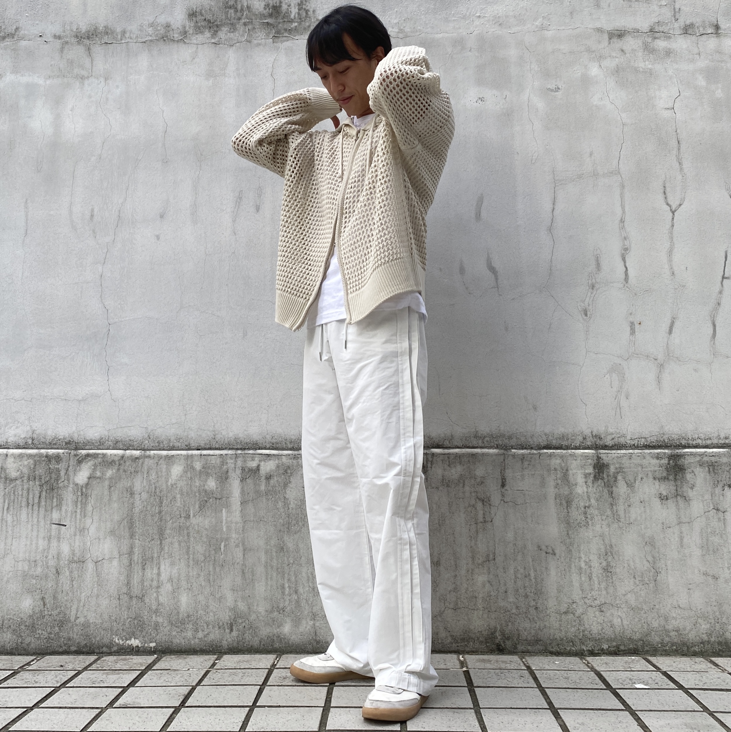 Nike x J.Crew Killshot 2 Sail Midnight Navy 착용 스타일