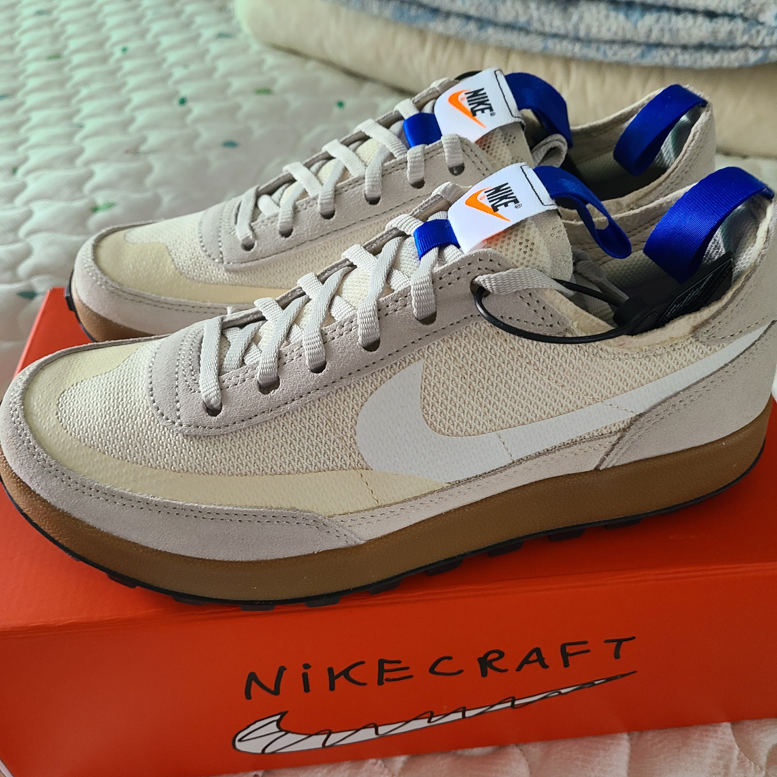 Nike x Tom Sachs General Purpose Shoe Light Cream 착용 스타일