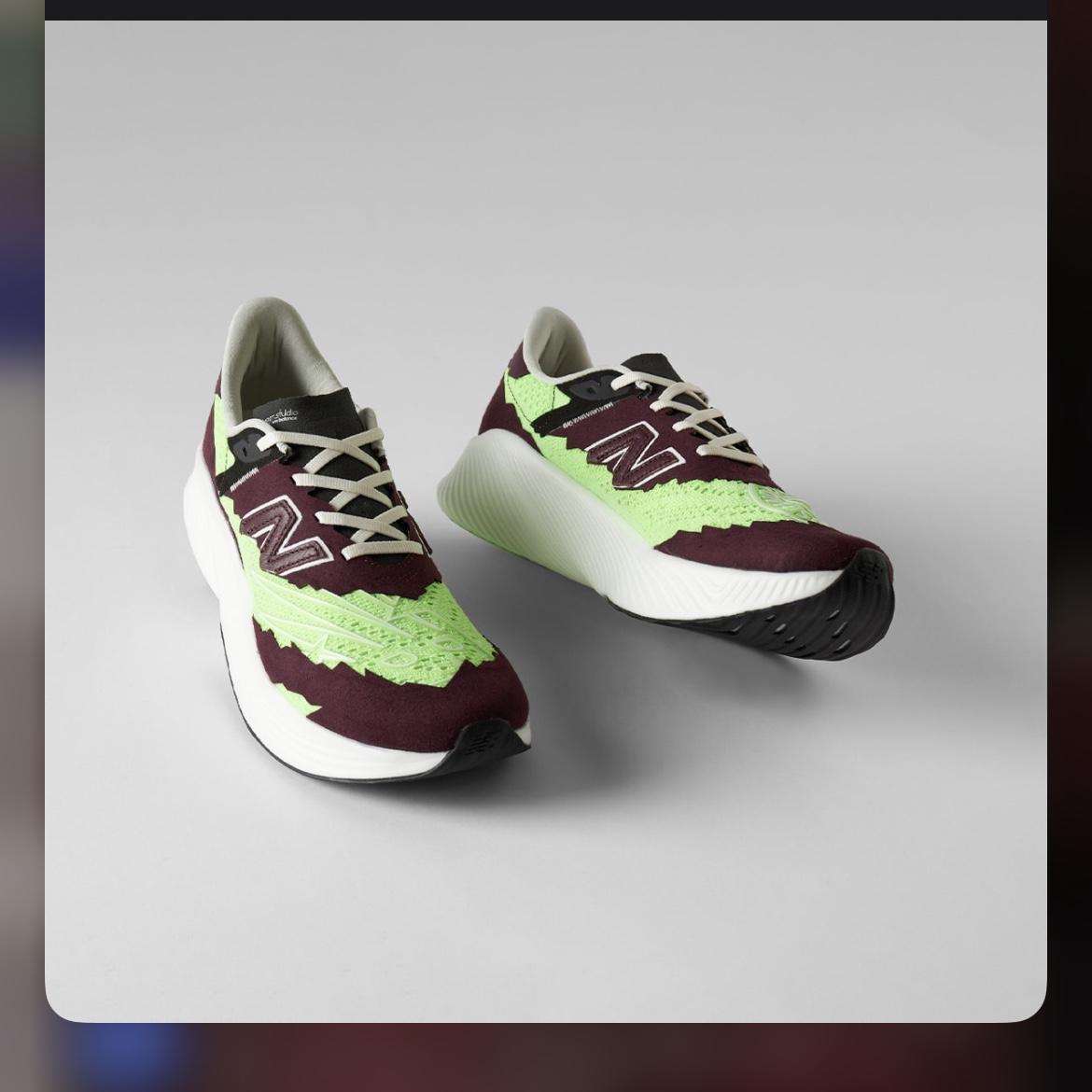 New Balance x Stone Island x Tokyo Design Studio FuelCell RC Elite v2 SI Green 착용 스타일 - 1
