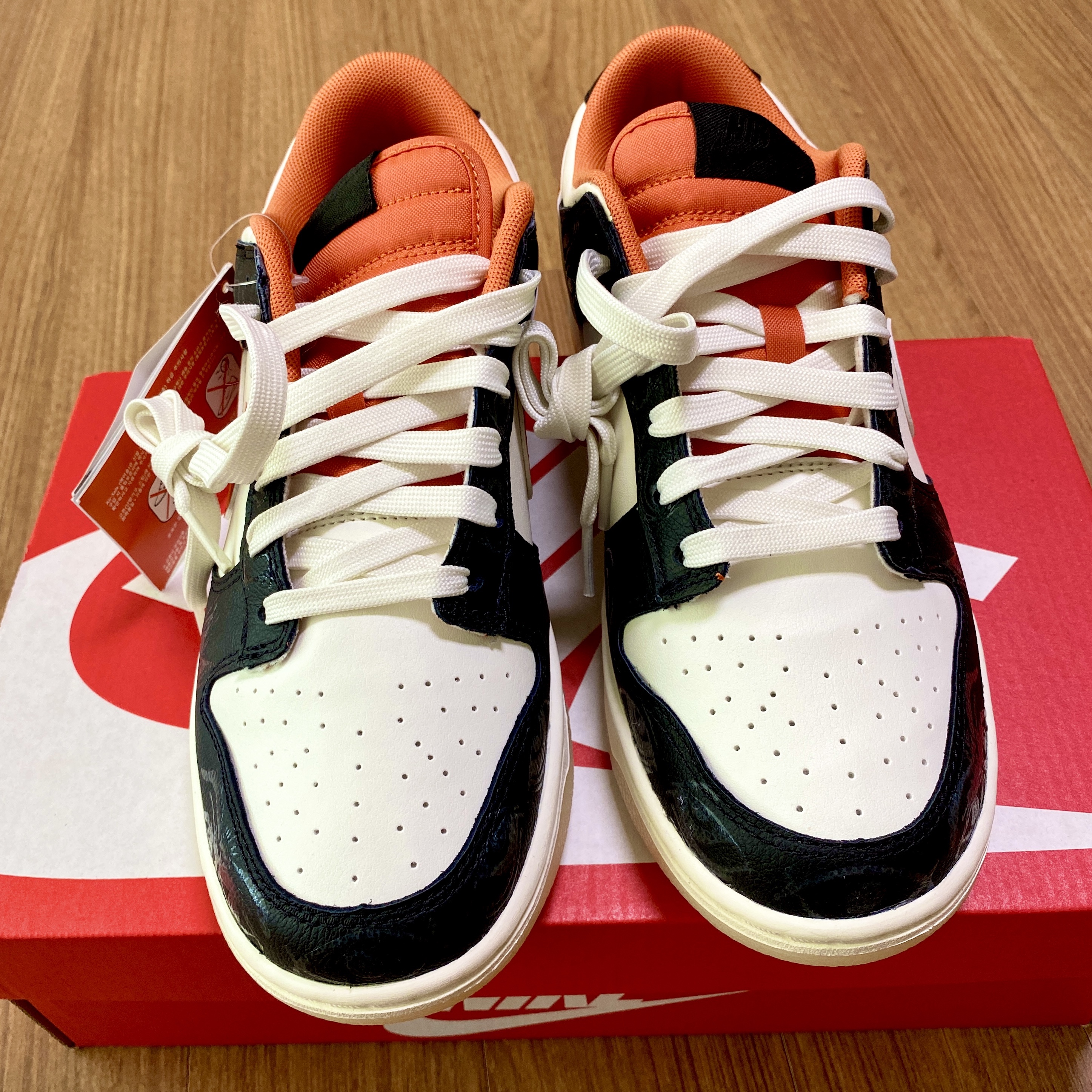 Nike Dunk Low Retro PRM Halloween 착용 스타일 - 1