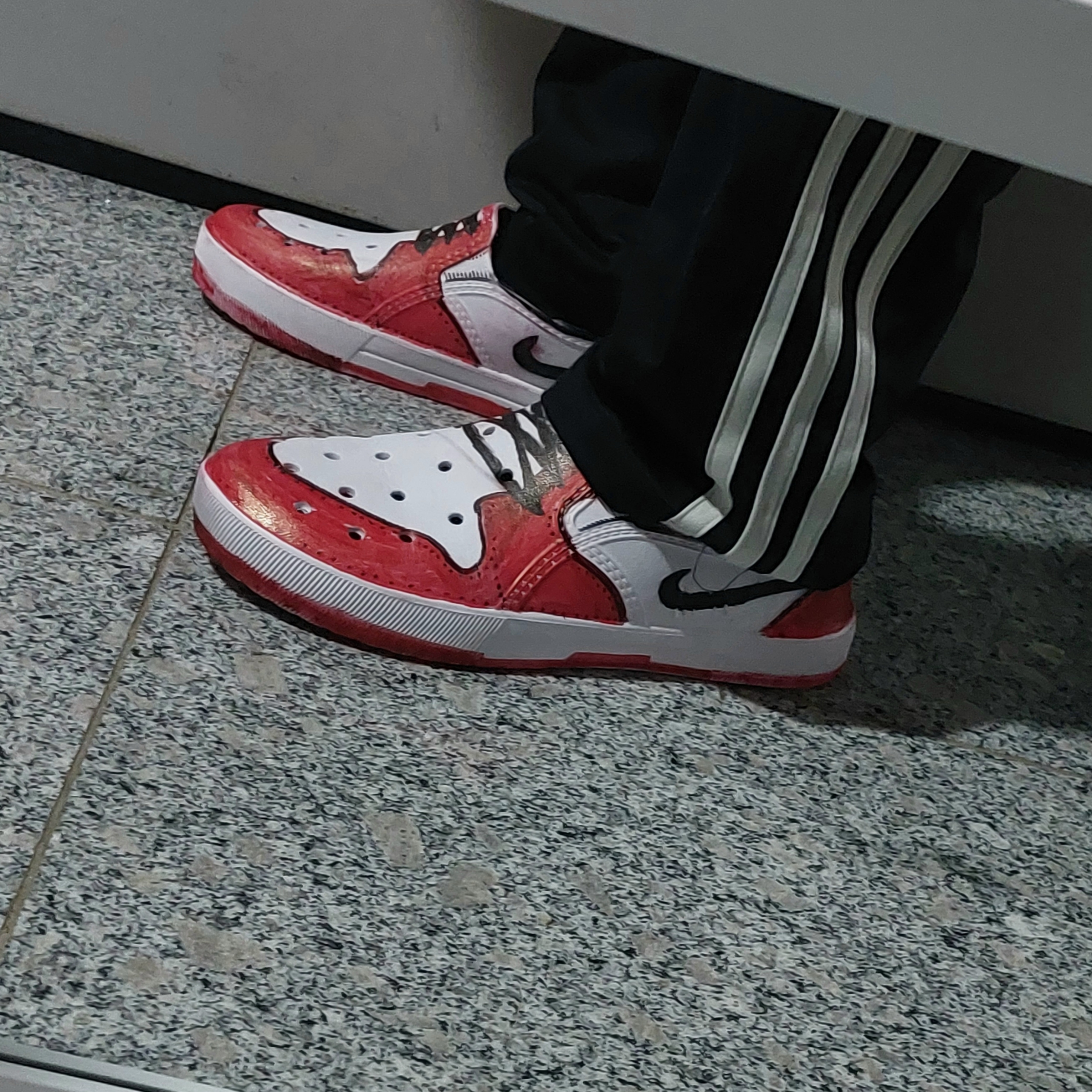 Jordan 1 Low Golf Chicago 착용 스타일 - 4
