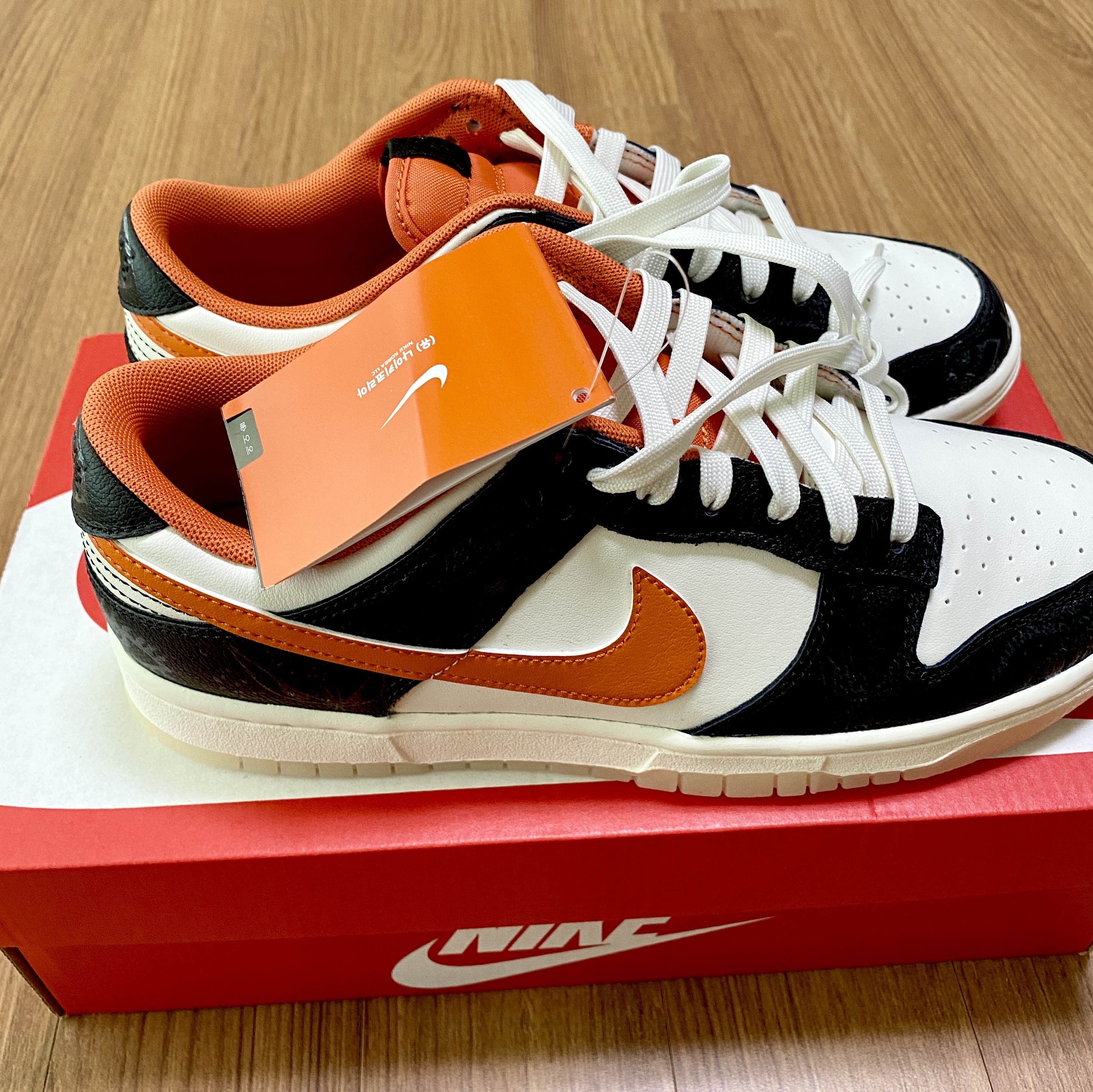 Nike Dunk Low Retro PRM Halloween 착용 스타일 - 2