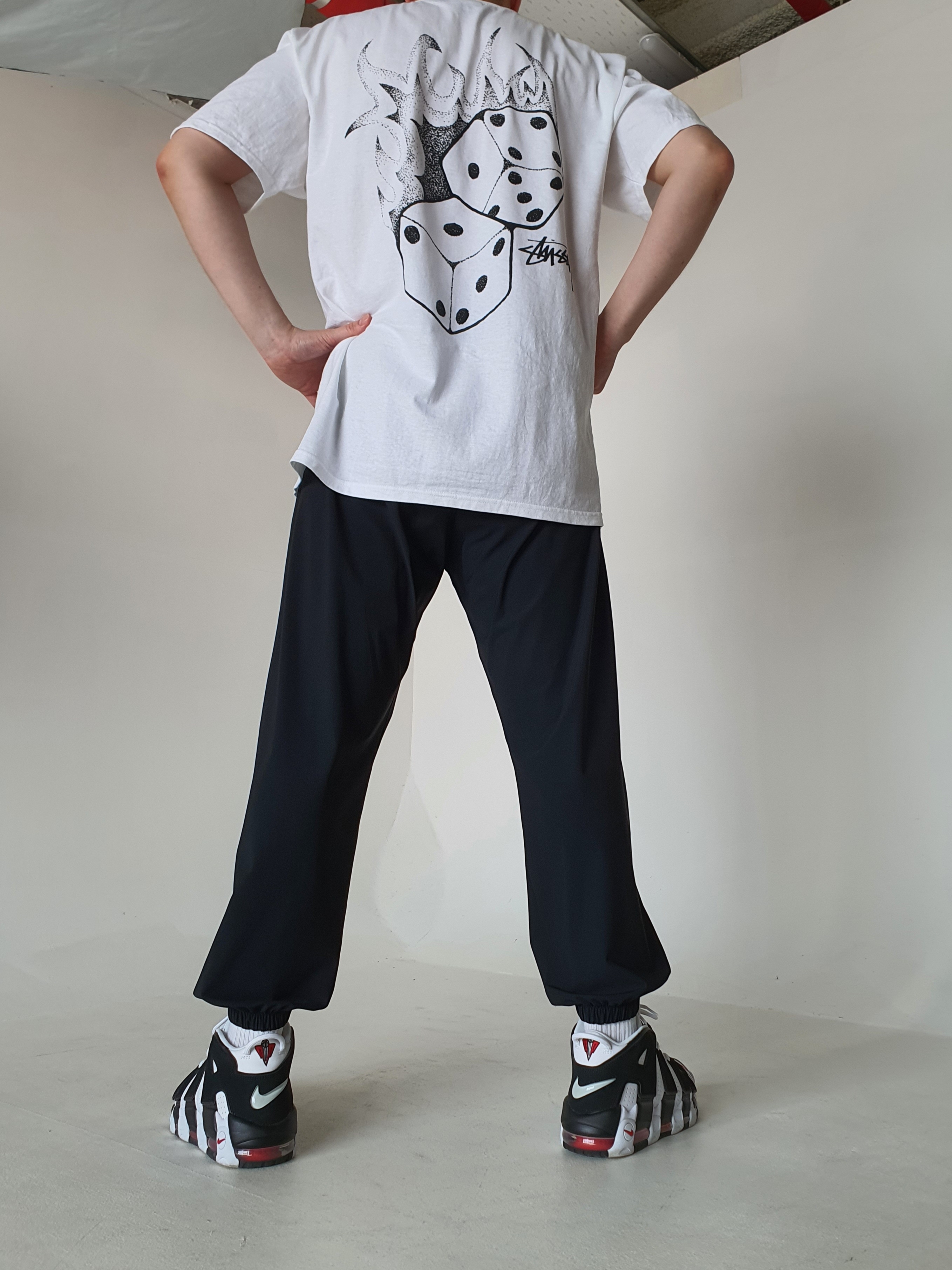 Stussy Fire Dice T-Shirt White, Nike Air More Uptempo Scottie Pippen 착용 스타일 - 2