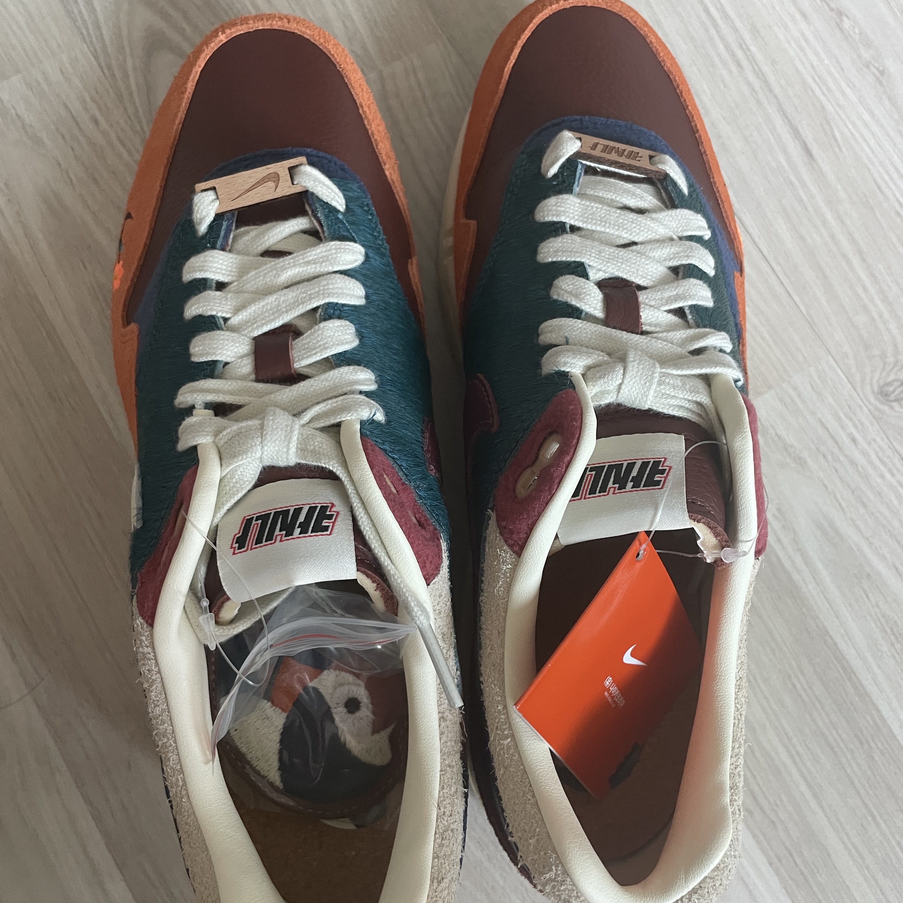 Nike x Kasina Air Max 1 SP Won-Ang Orange 착용 스타일 - 2