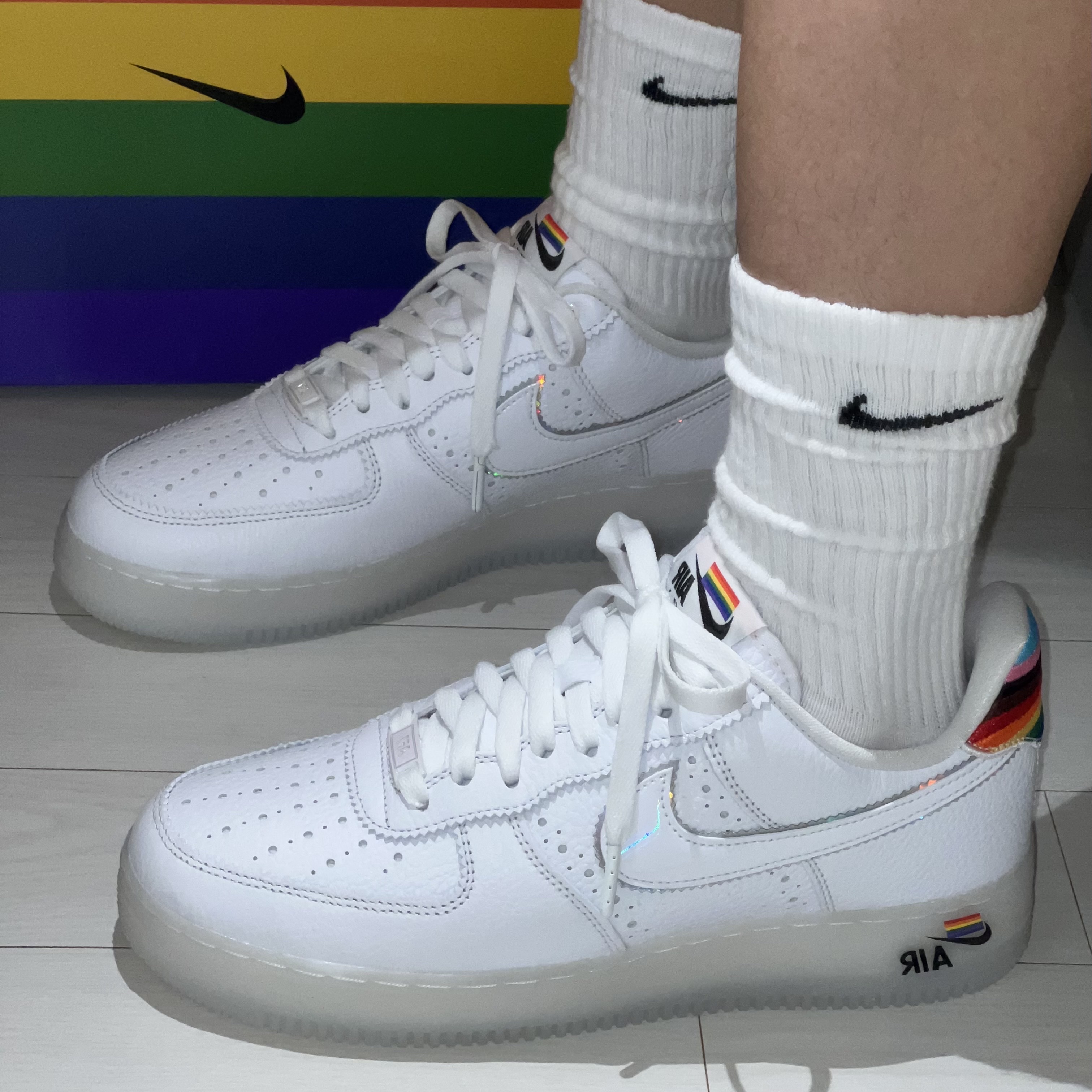 Nike Air Force 1 Low Be True 2020 착용 스타일 - 2
