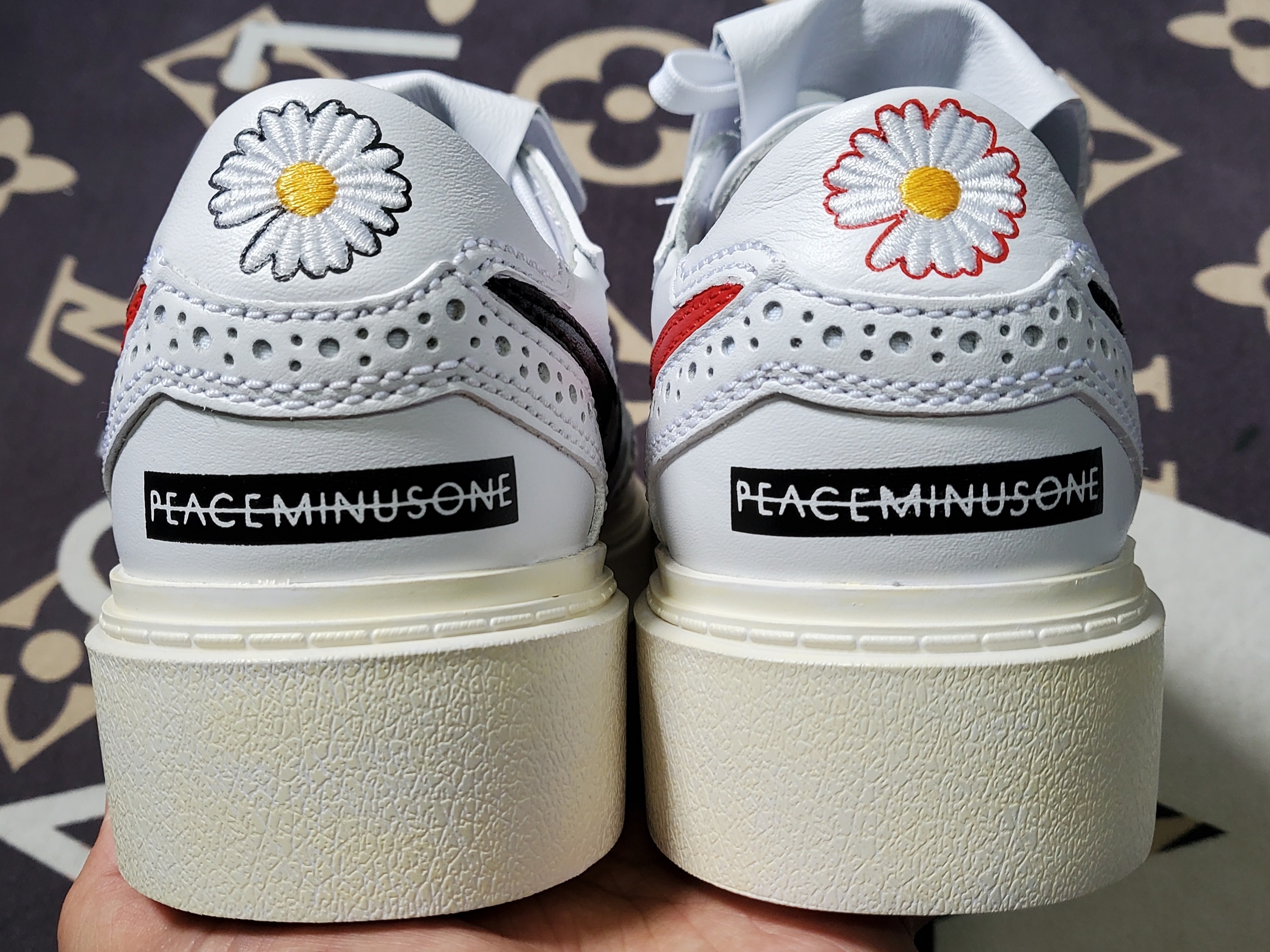 Nike x Peaceminusone Kwondo1 White 착용 스타일