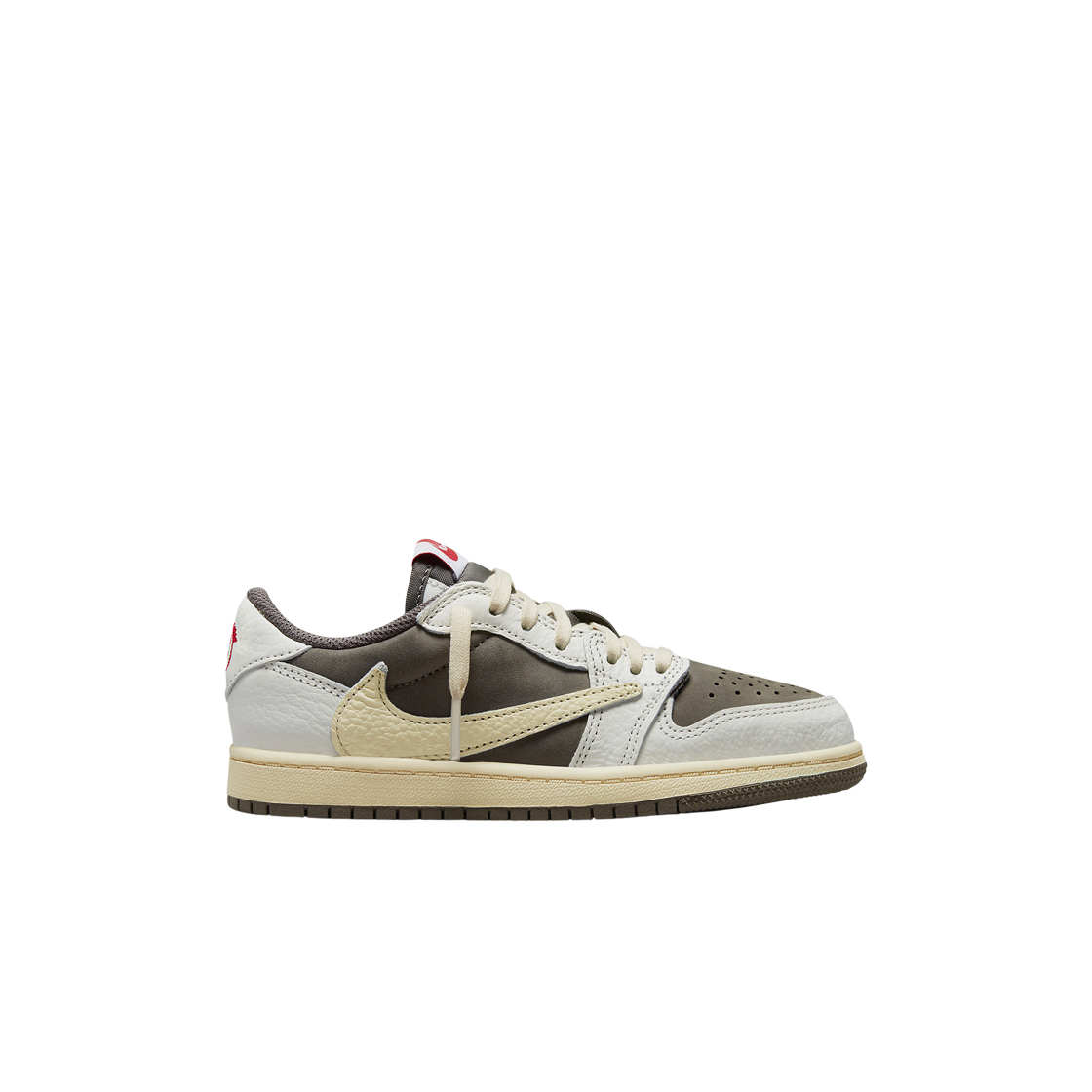 (PS) 조던 1 x 트래비스 스캇 레트로 로우 OG SP 세일 앤 리저록((PS) Jordan 1 x Travis Scott Retro Low OG SP Sail and Ridgerock)