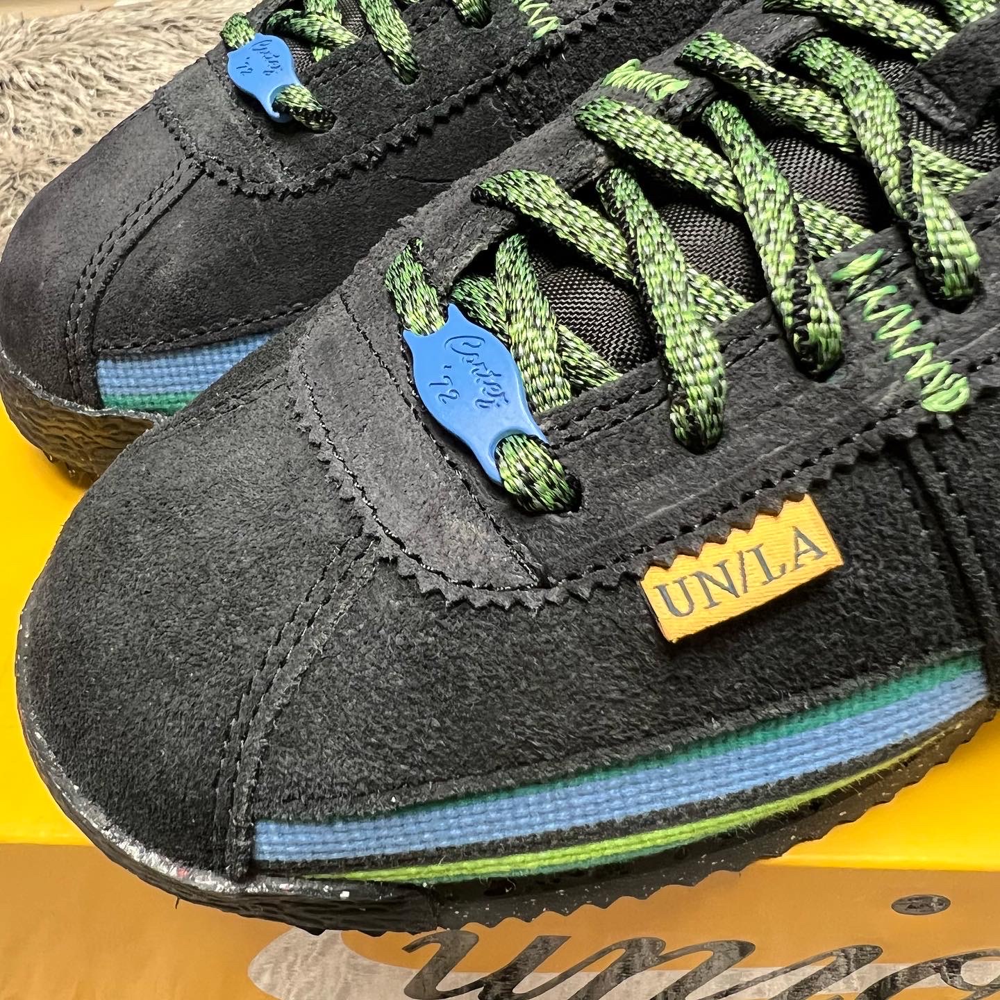 Nike x Union Cortez SP Off Noir 착용 스타일 - 2