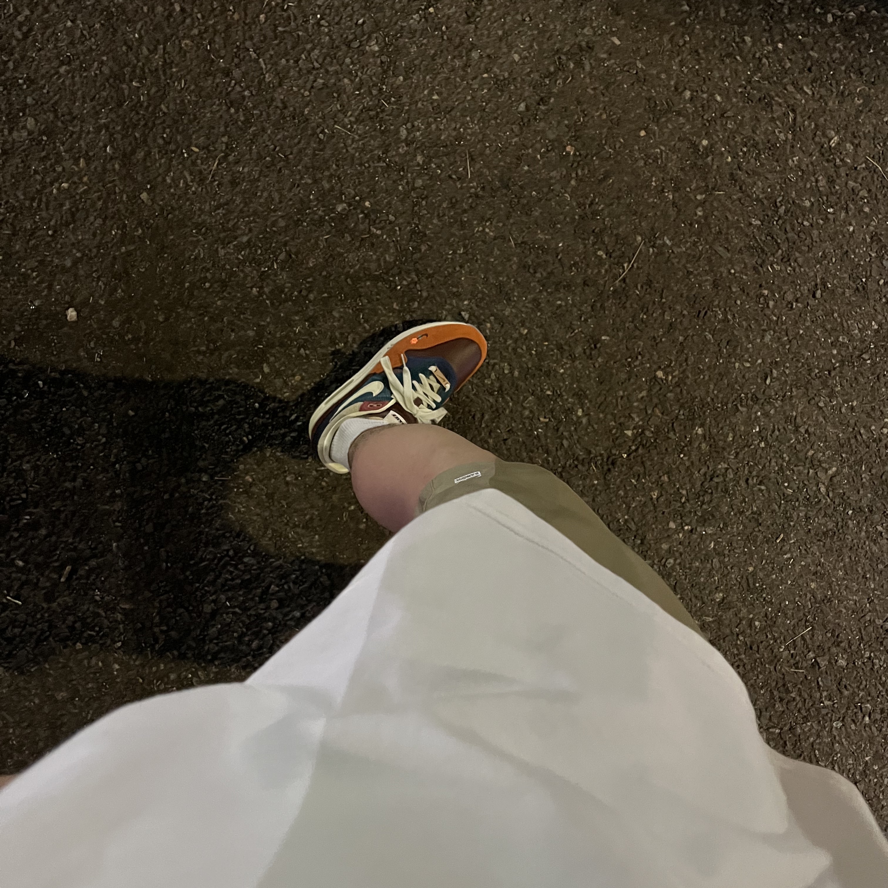 Nike x Kasina Air Max 1 SP Won-Ang Orange 착용 스타일