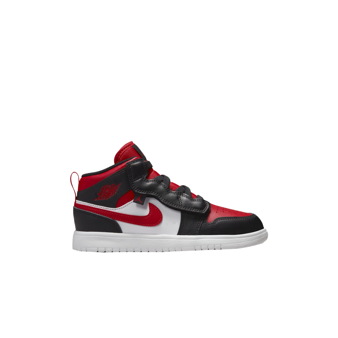 (PS) 조던 1 미드 Alt 블랙 파이어 레드((PS) Jordan 1 Mid Alt Black Fire Red)