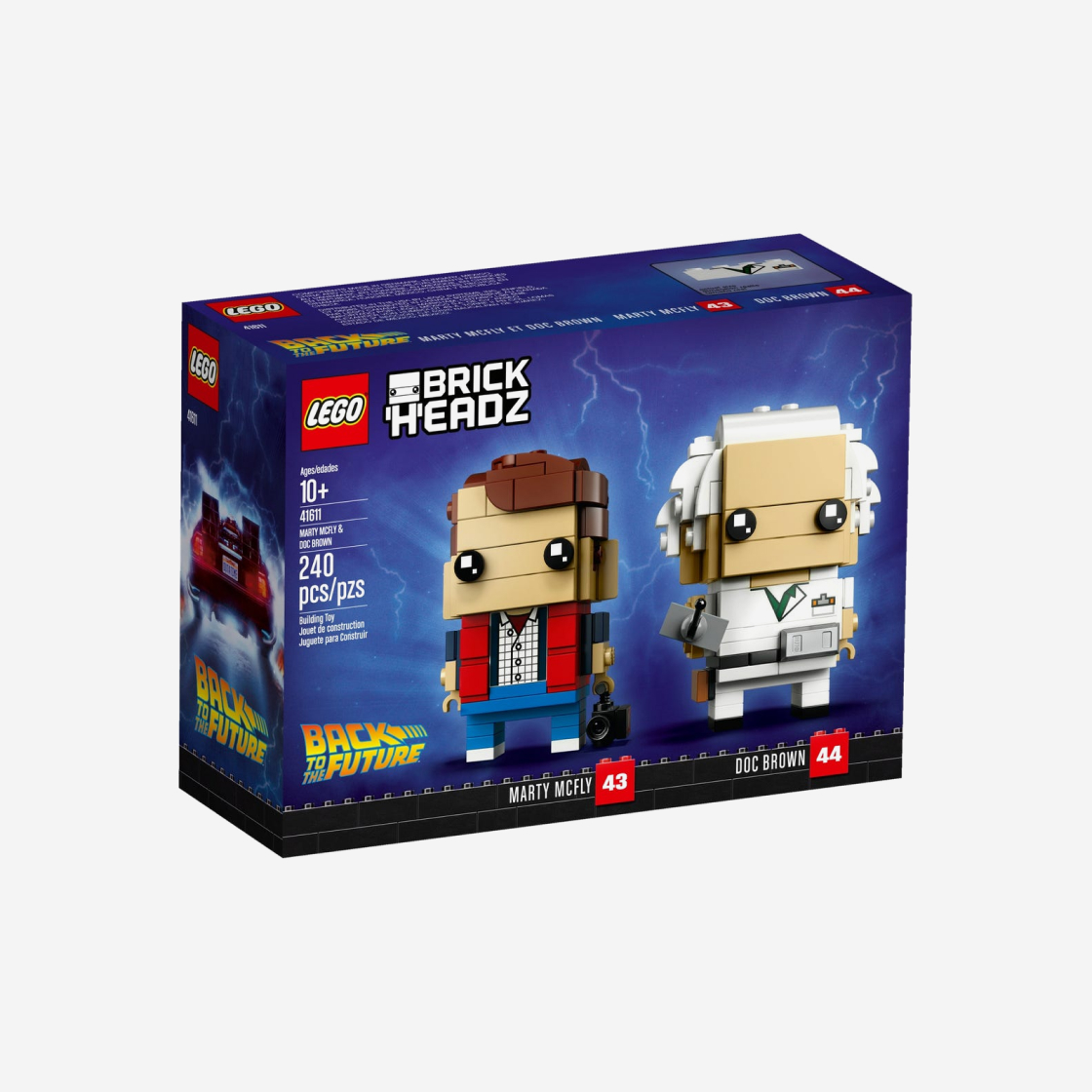 레고 브릭헤즈 마티 맥플라이와 브라운 박사(Lego Brickheadz Marty McFly & Doc Brown) - 2